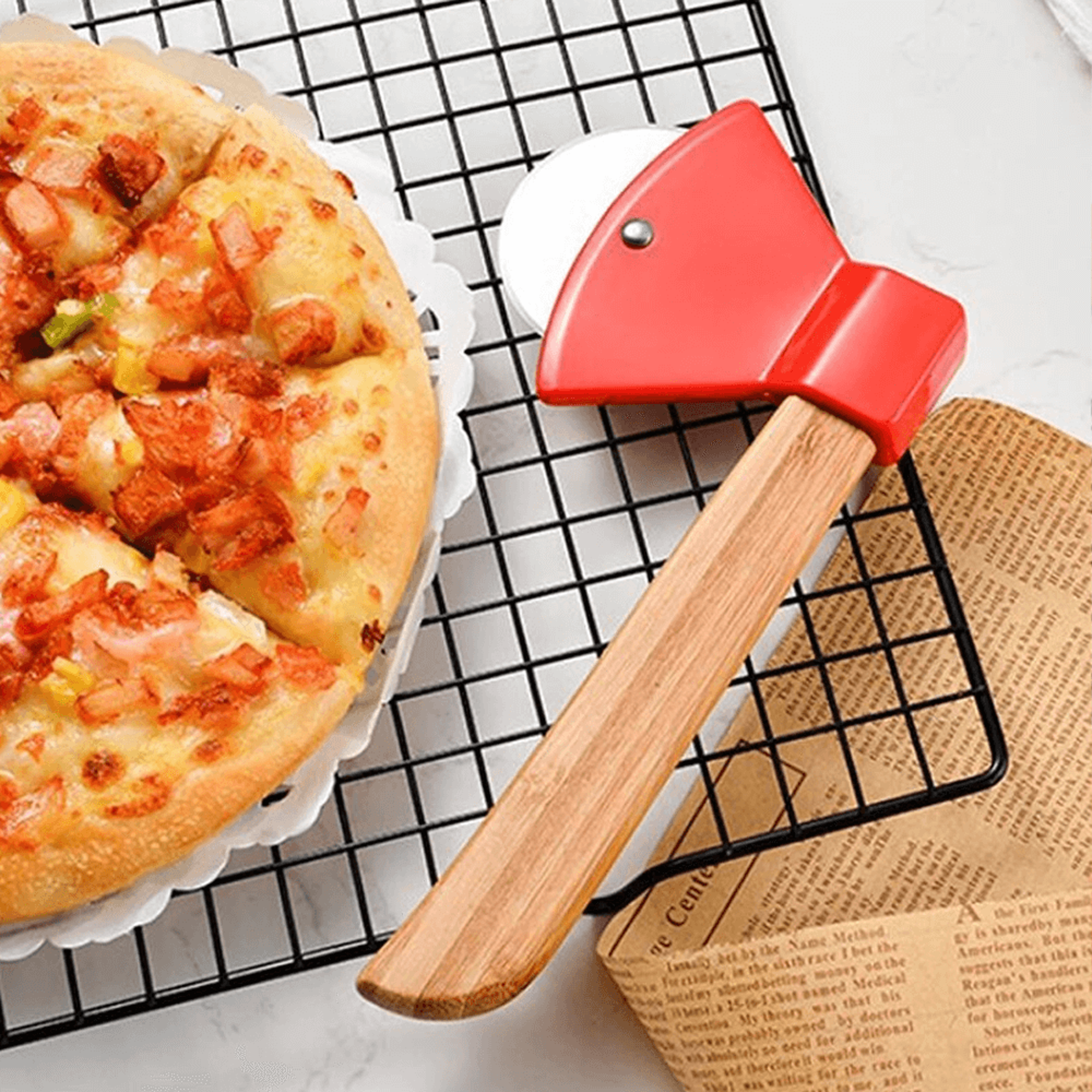 Axe Pizza Cutters Kitchen Cutting Tool – view 4