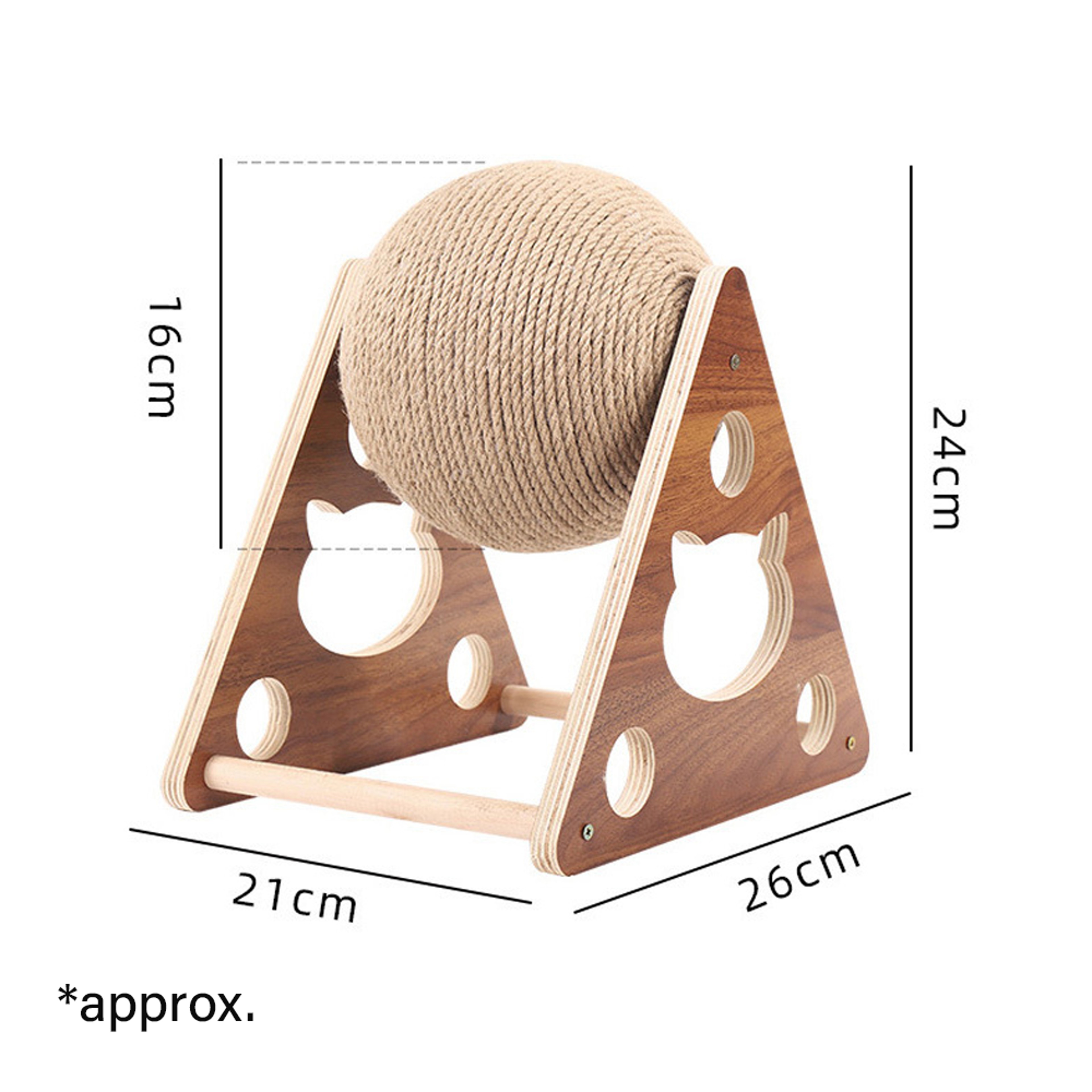 Pets Curations Anti-Depression Cat Scratching Ball Exercise Toy – view 6