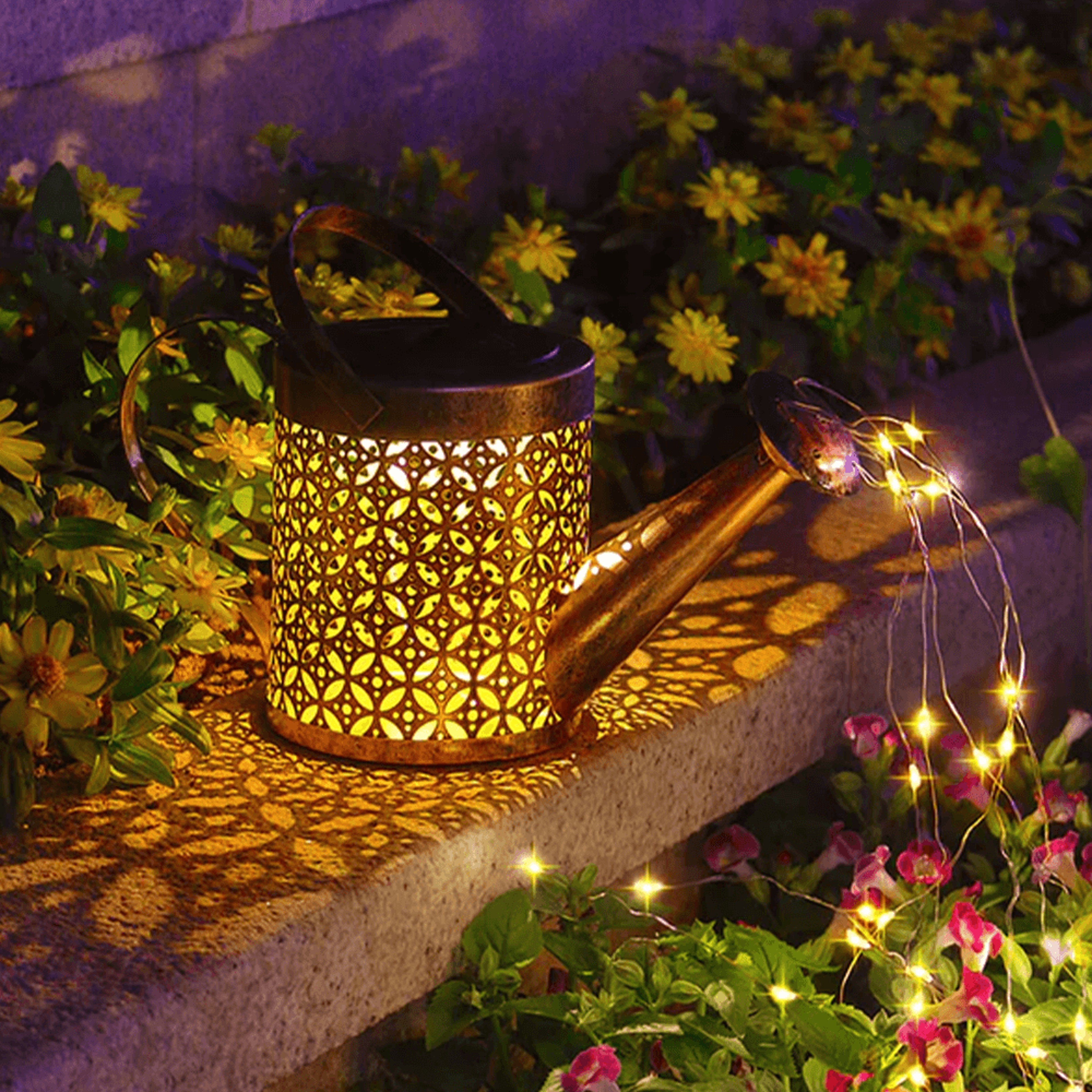 Solar Waterfall Lights – view 5