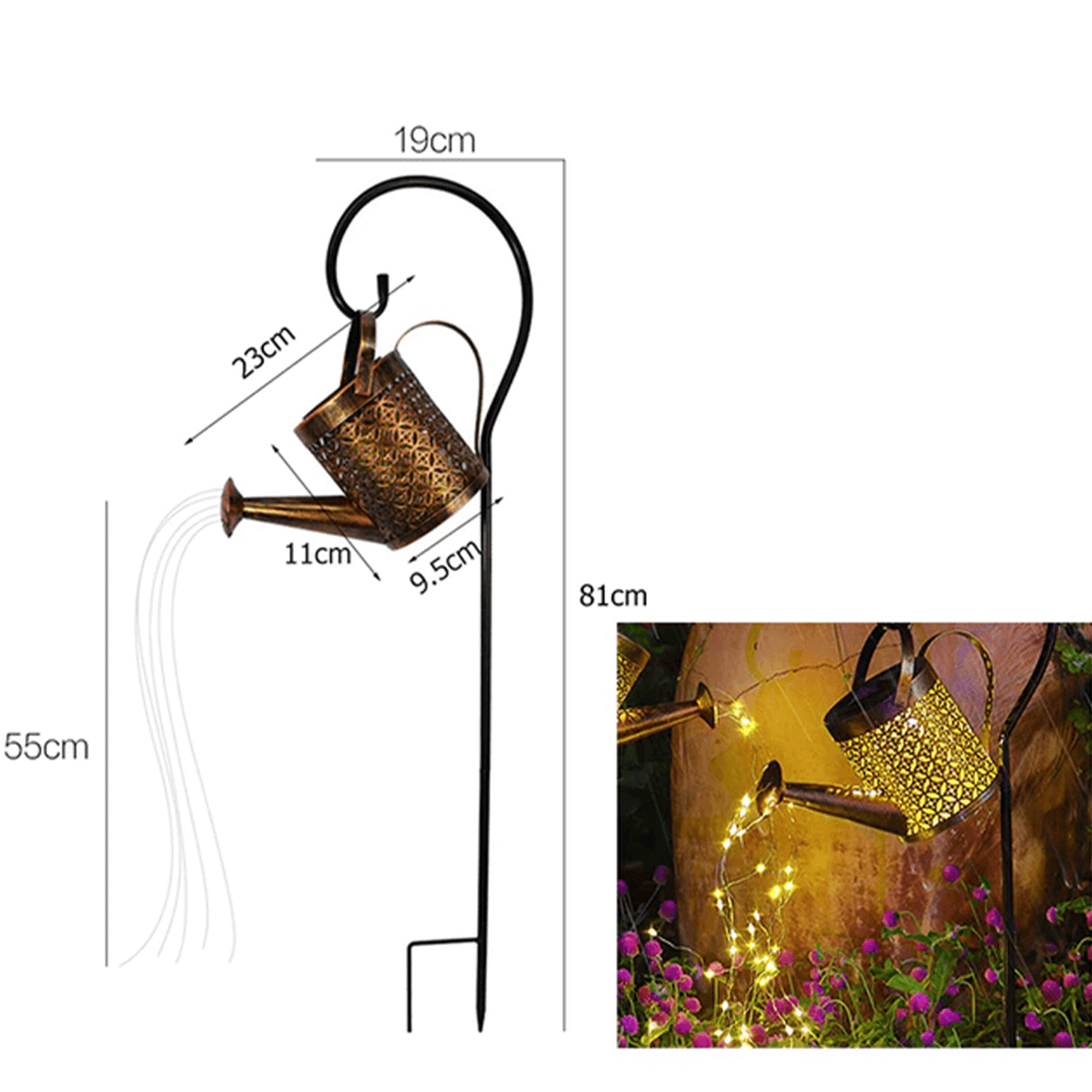 Solar Waterfall Lights – view 6