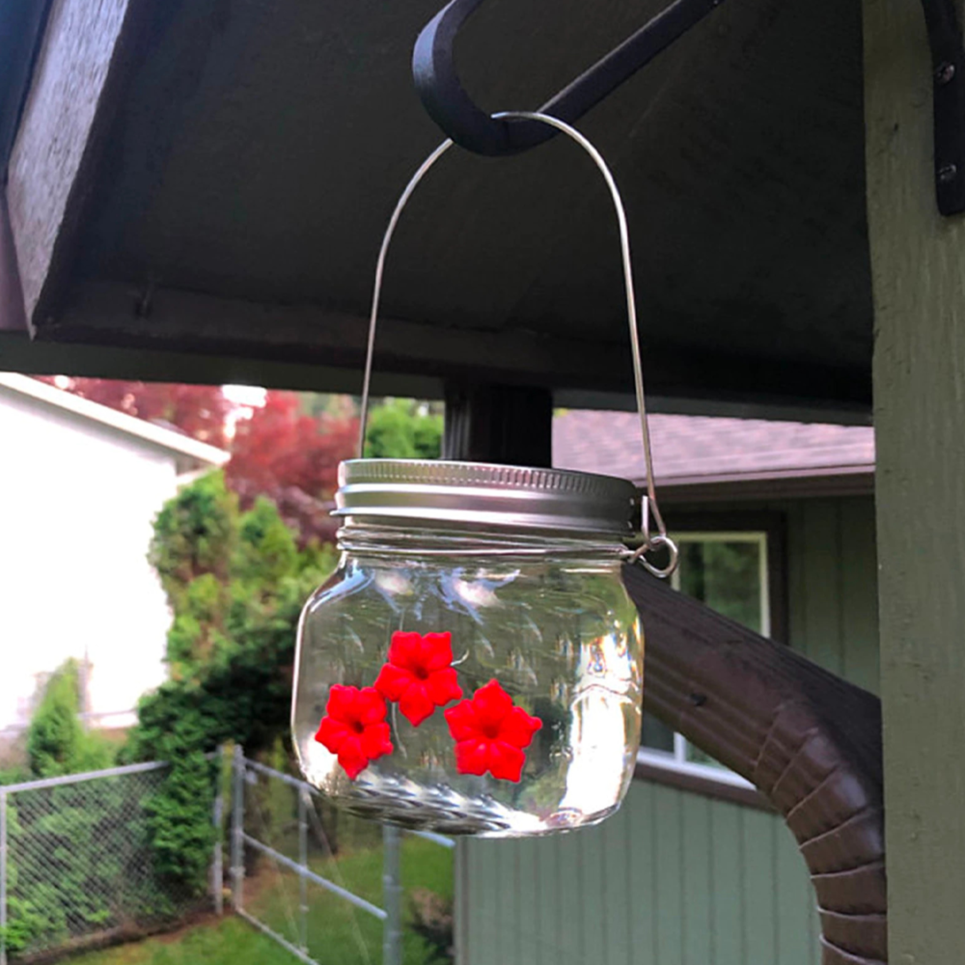 Mason Jar Hummingbird Feeder – view 4