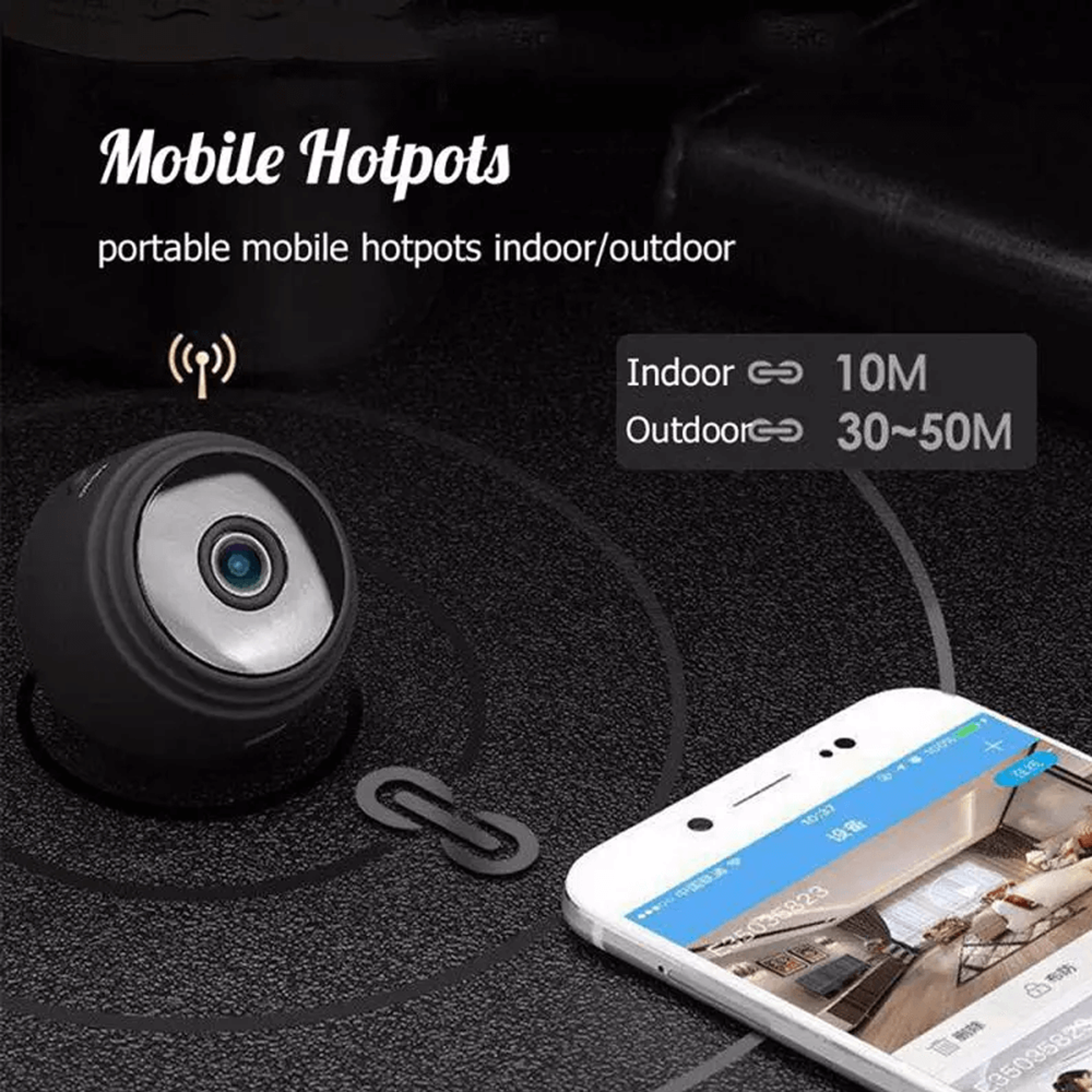 Magnetic Wifi Camera