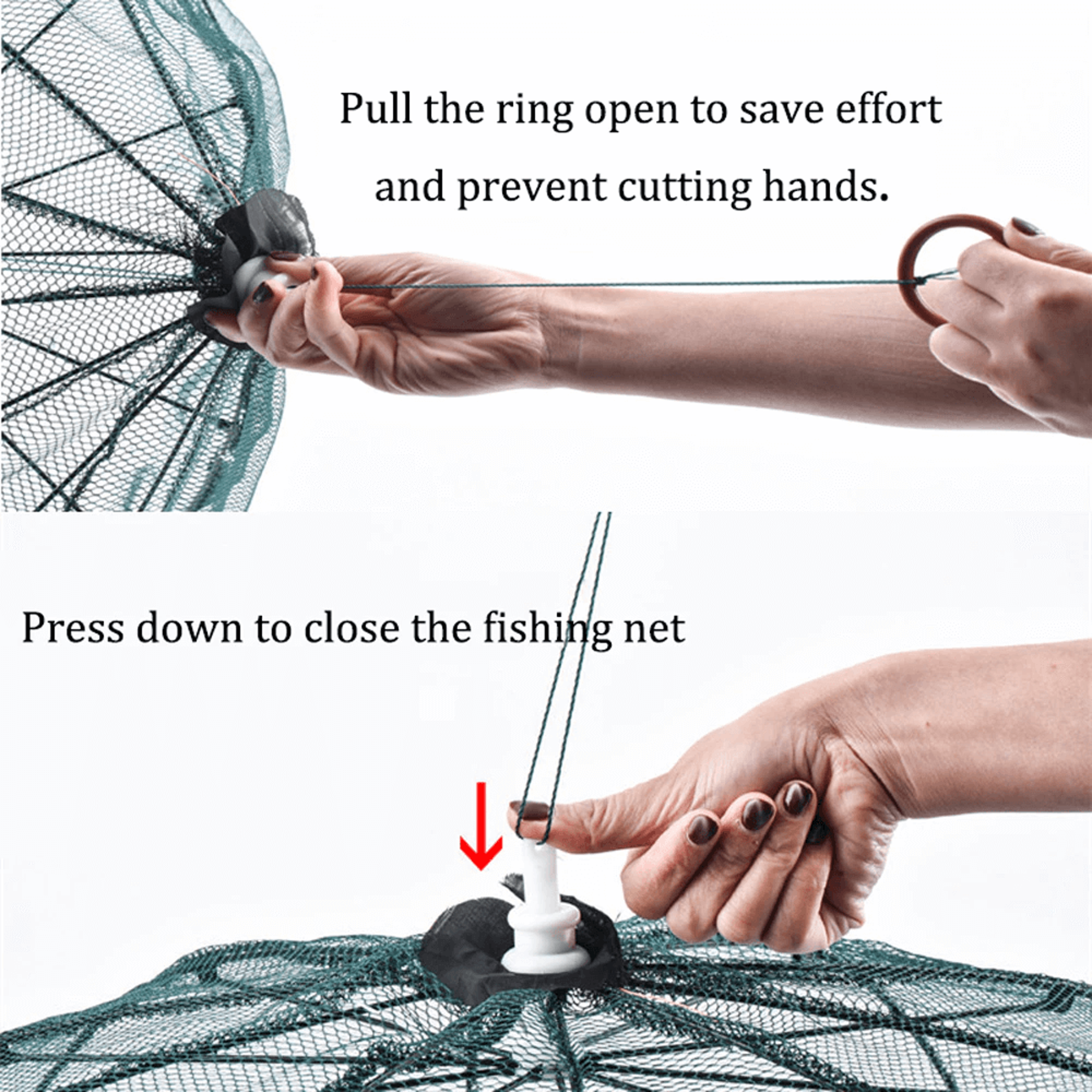 Automatic Foldable Strengthened Fish Catcher – view 5