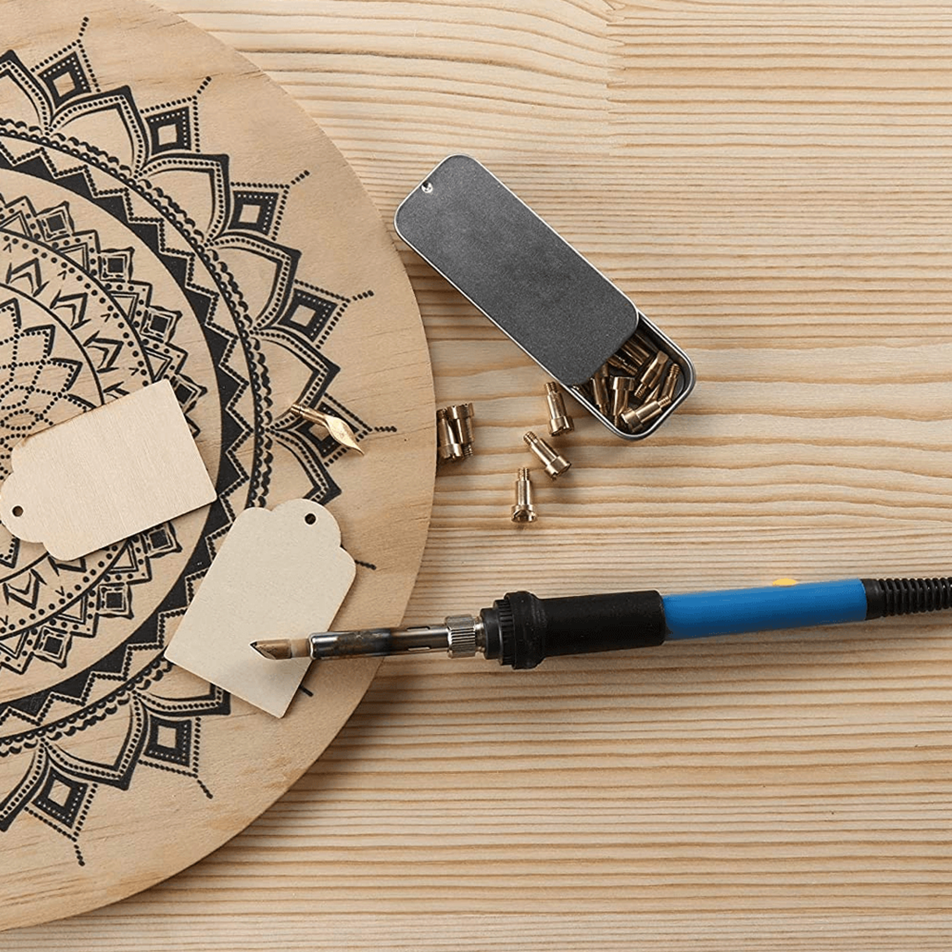Wood Burning Pyrography Kit 28 Piece Set – view 1
