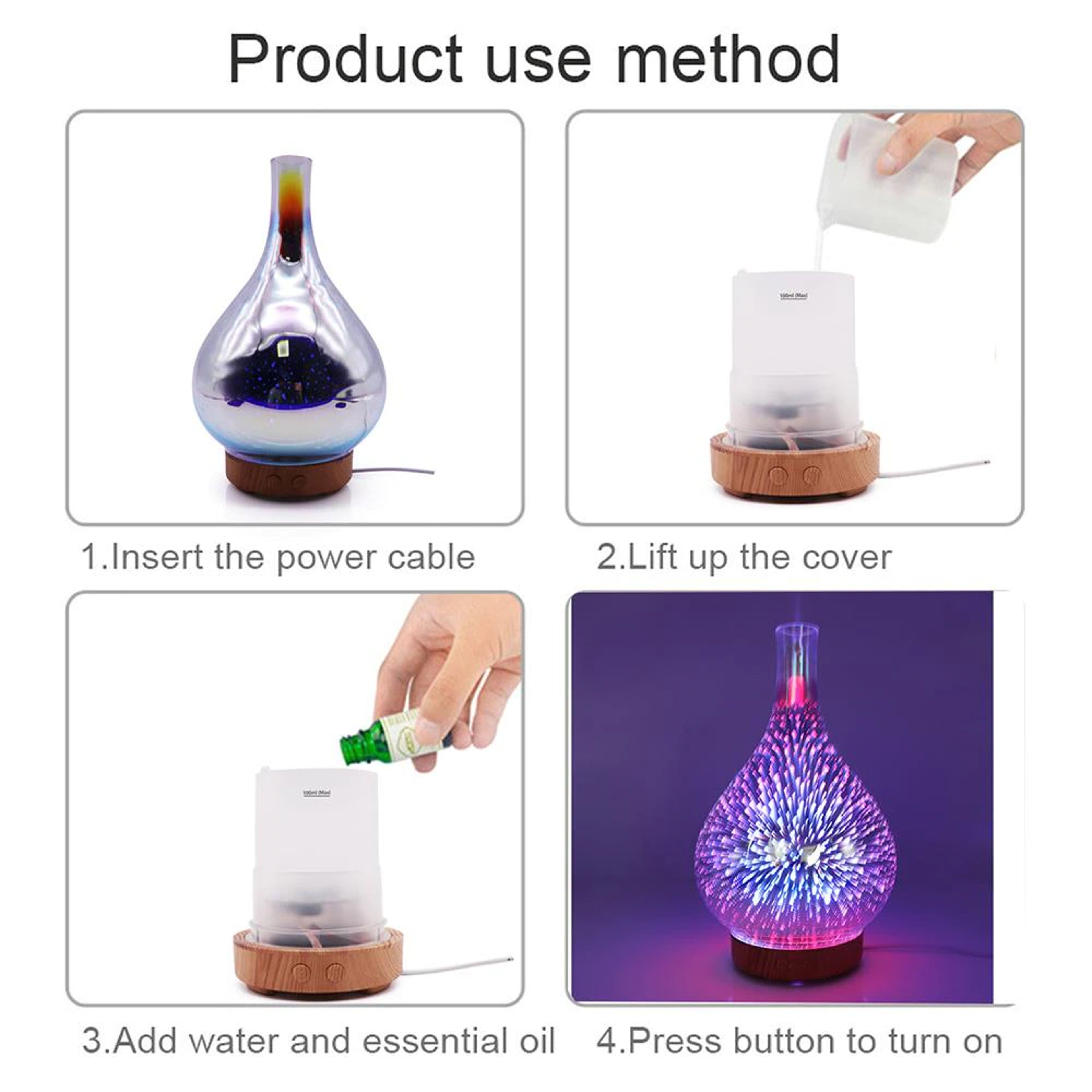 3d Glass Diffuser – view 5