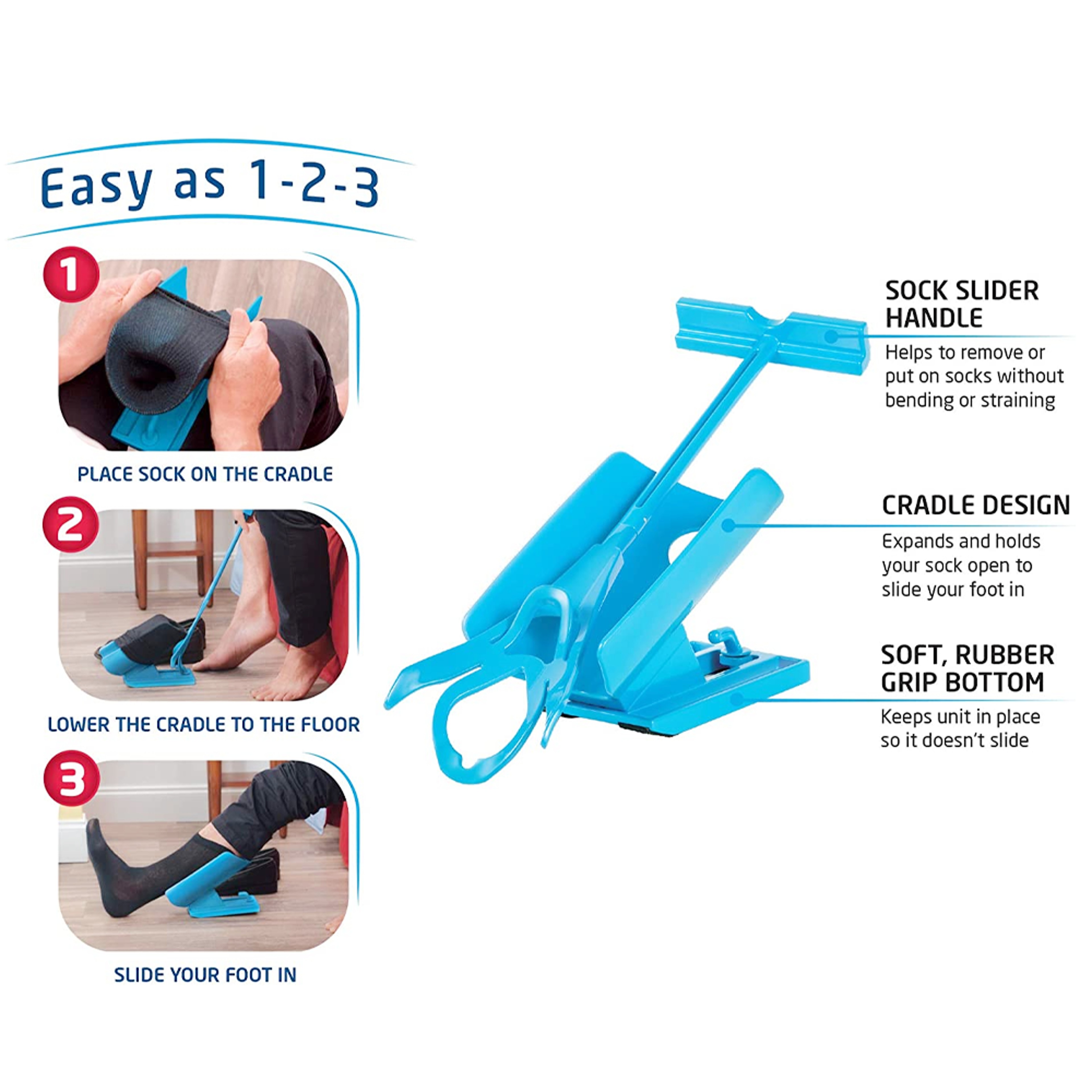 Dressing aid tool for limited mobility