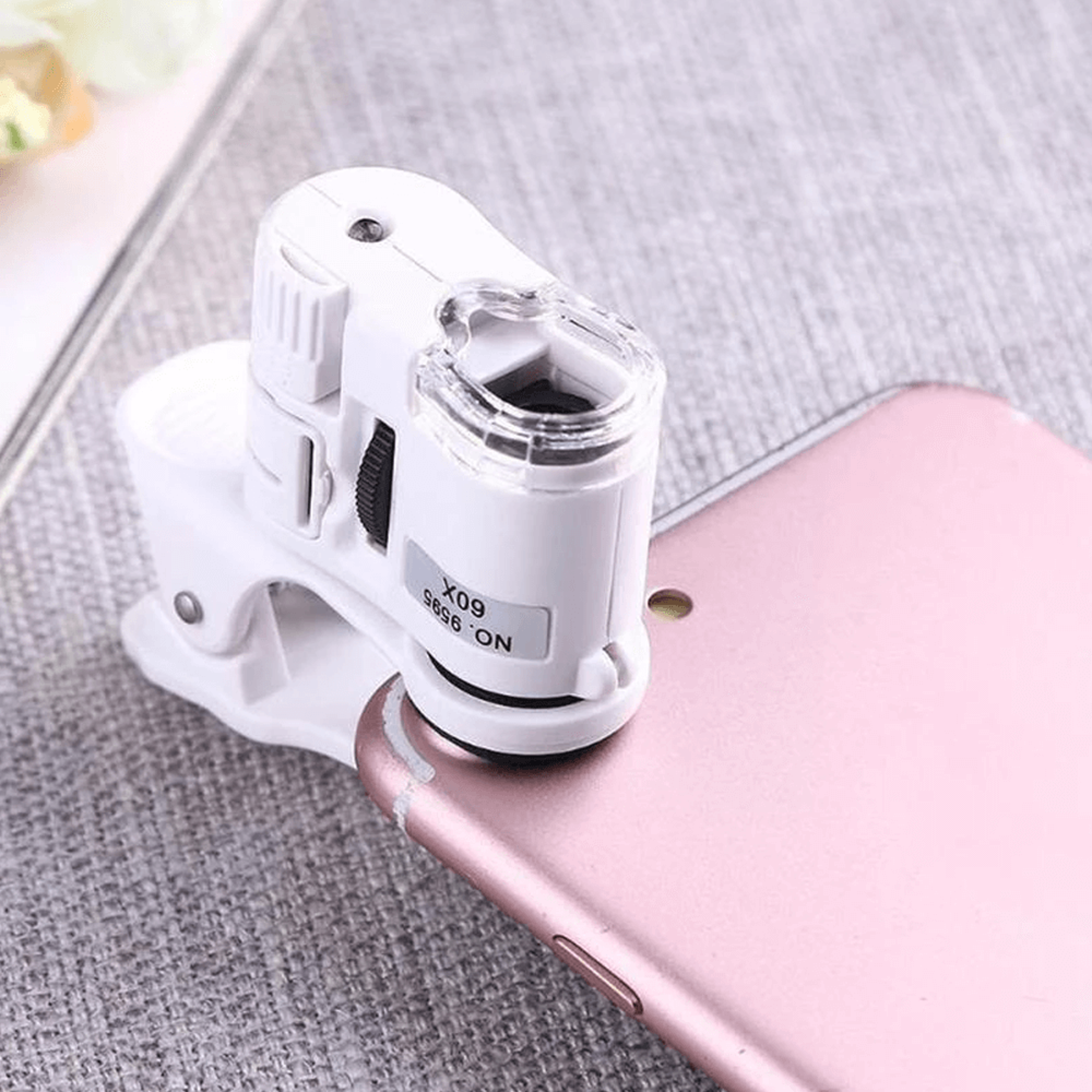 Universal Clip Microscope 60X UV Light – view 3