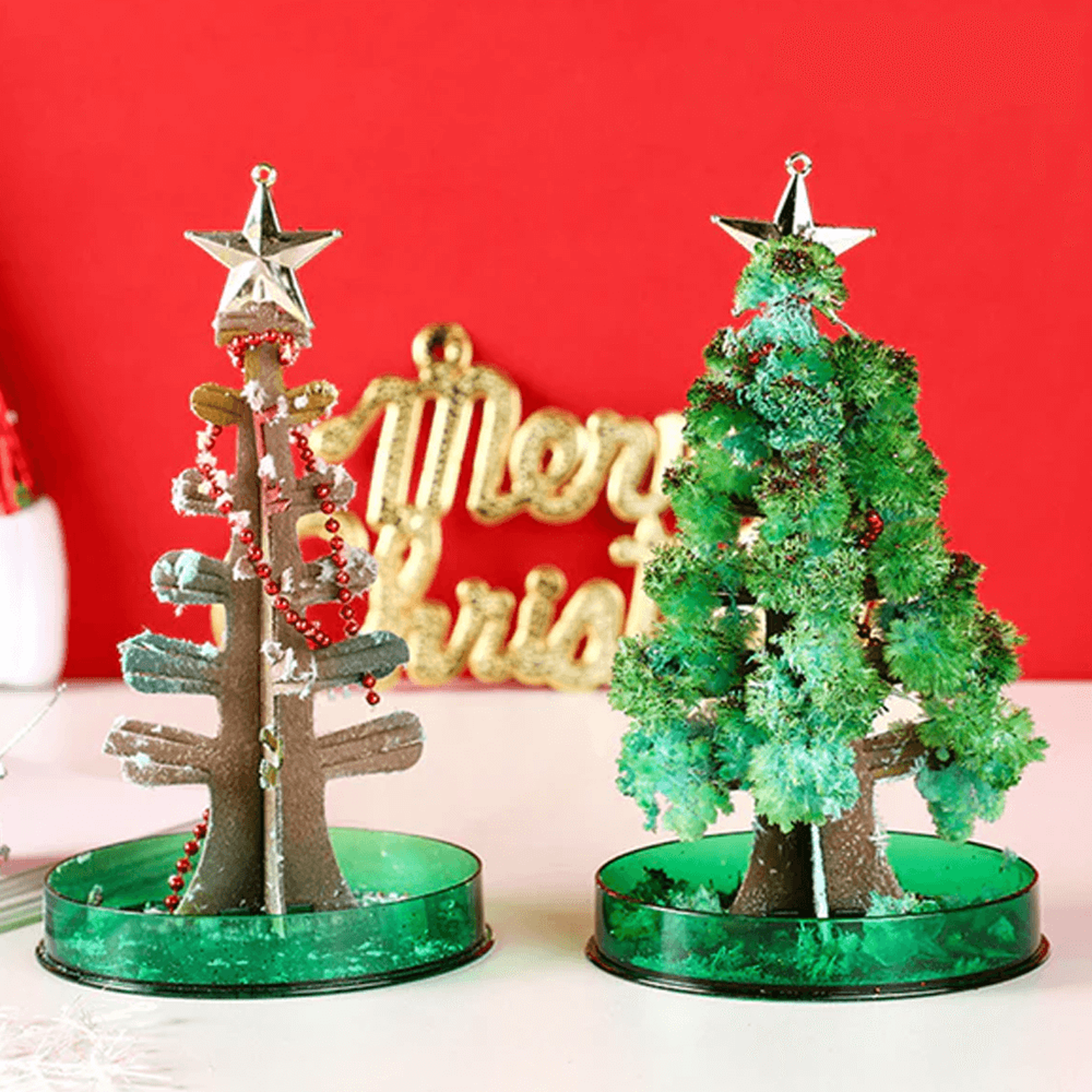 Magic Christmas Beads Wire Glowing Tree – view 7