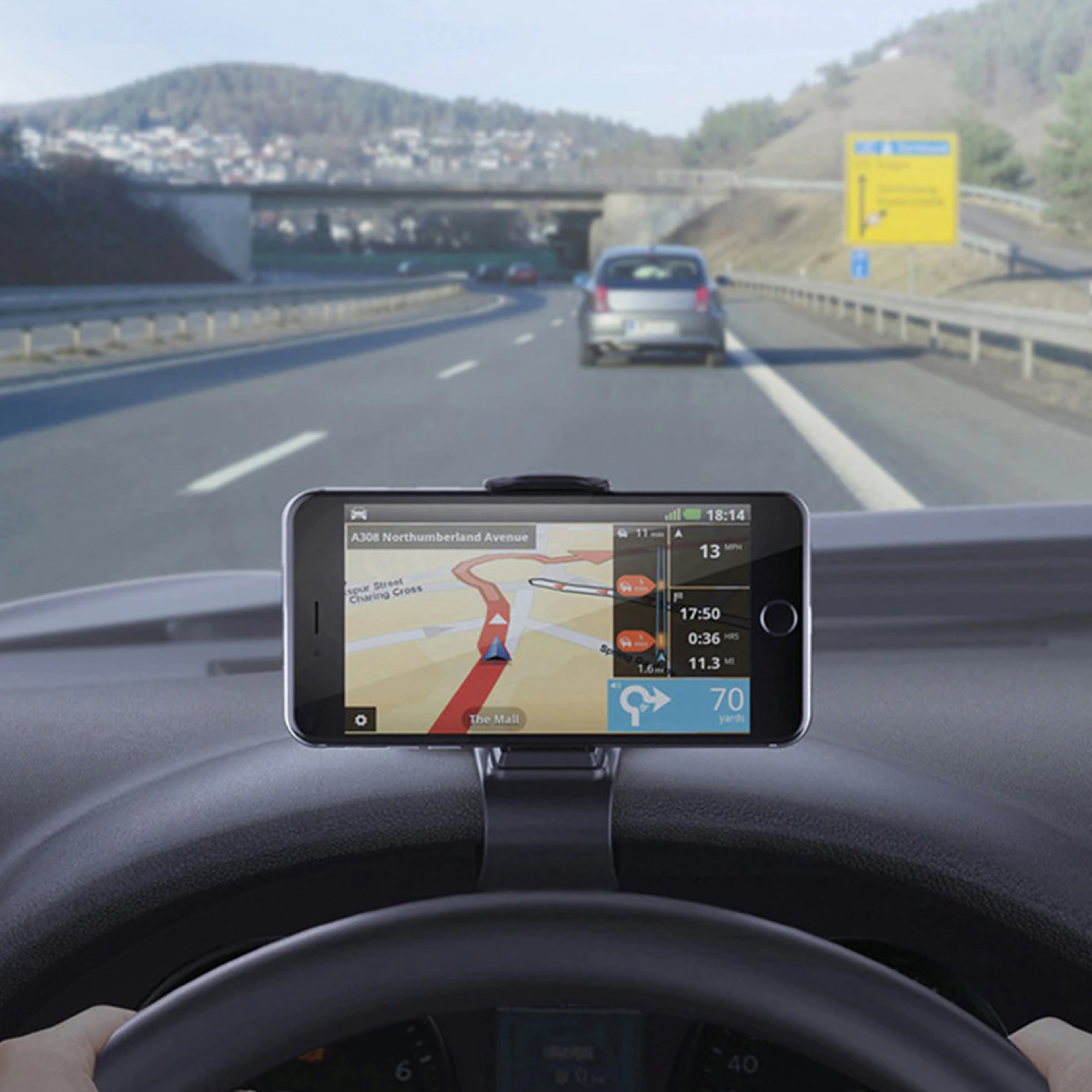 Clip On Phone Holder For Car – view 3