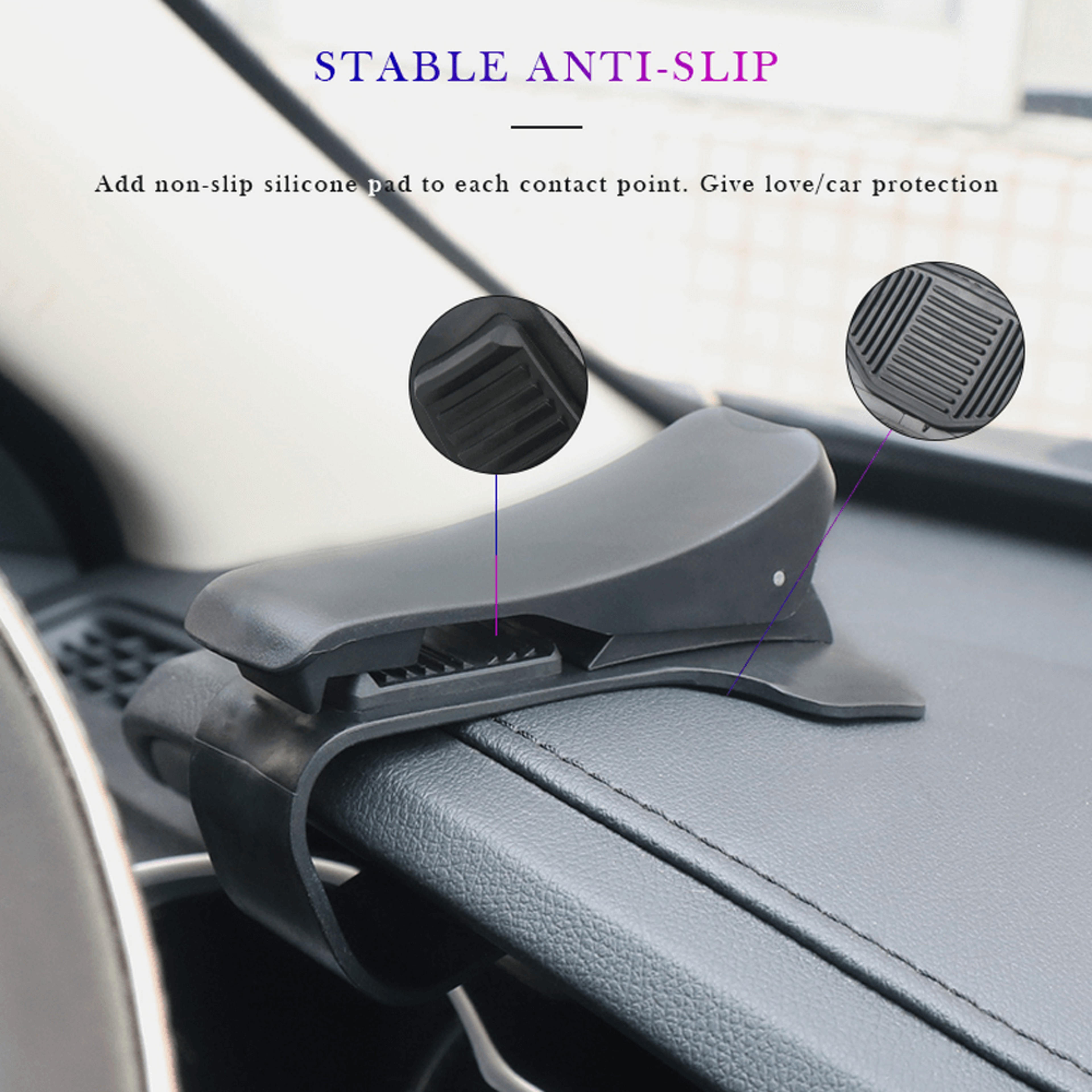 Clip On Phone Holder For Car – view 6