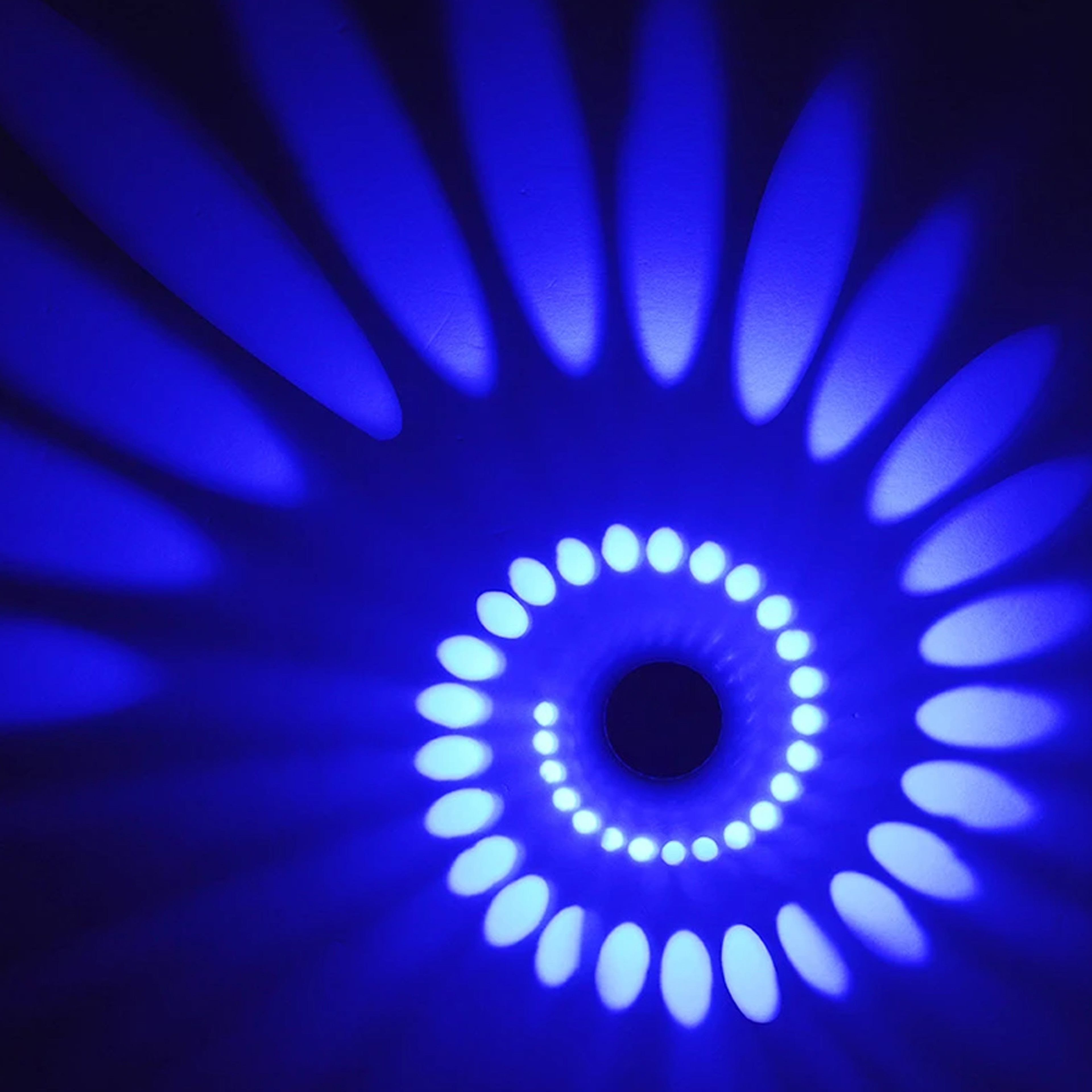 Spiral Hole LED Wall Light – view 1