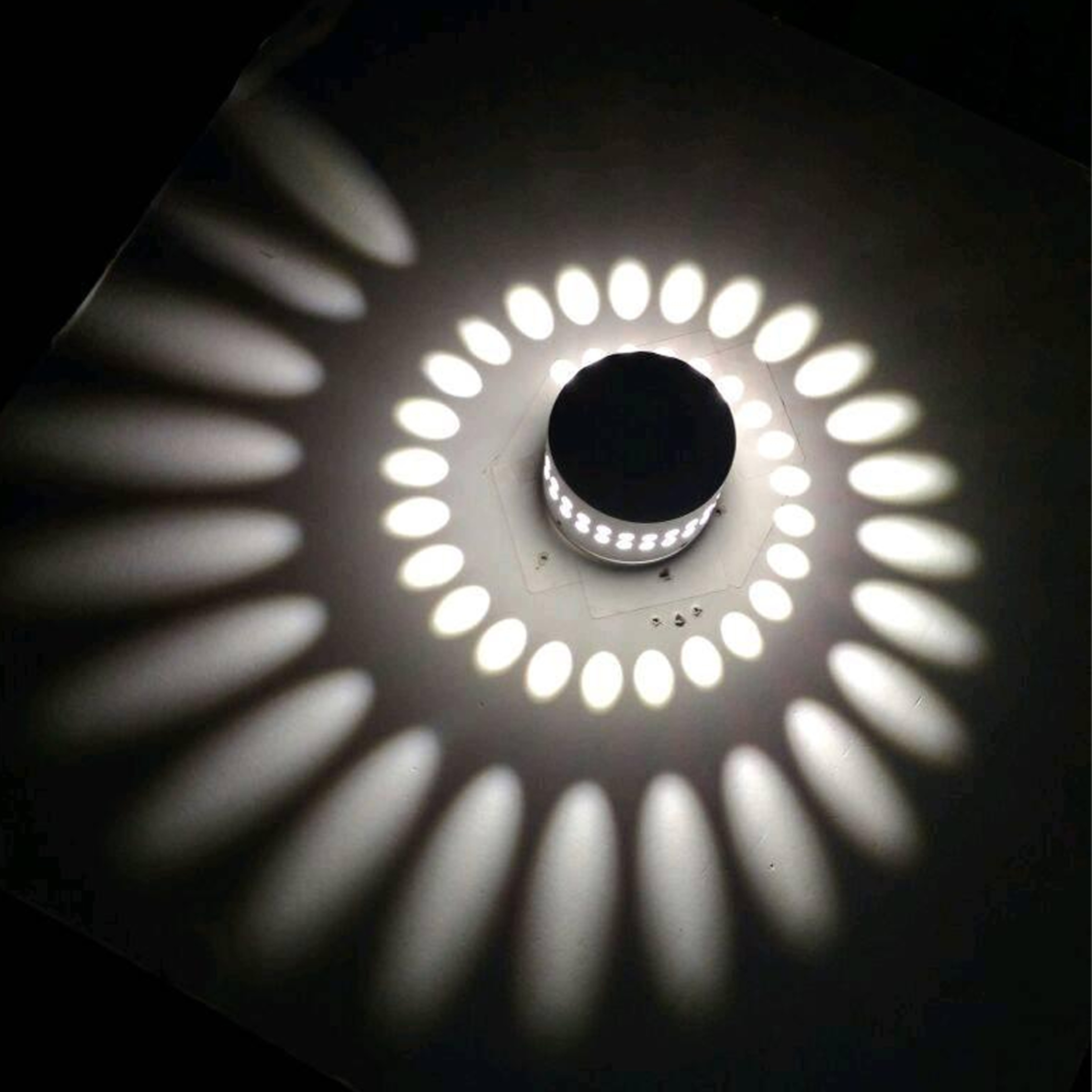 Spiral Hole LED Wall Light – view 3