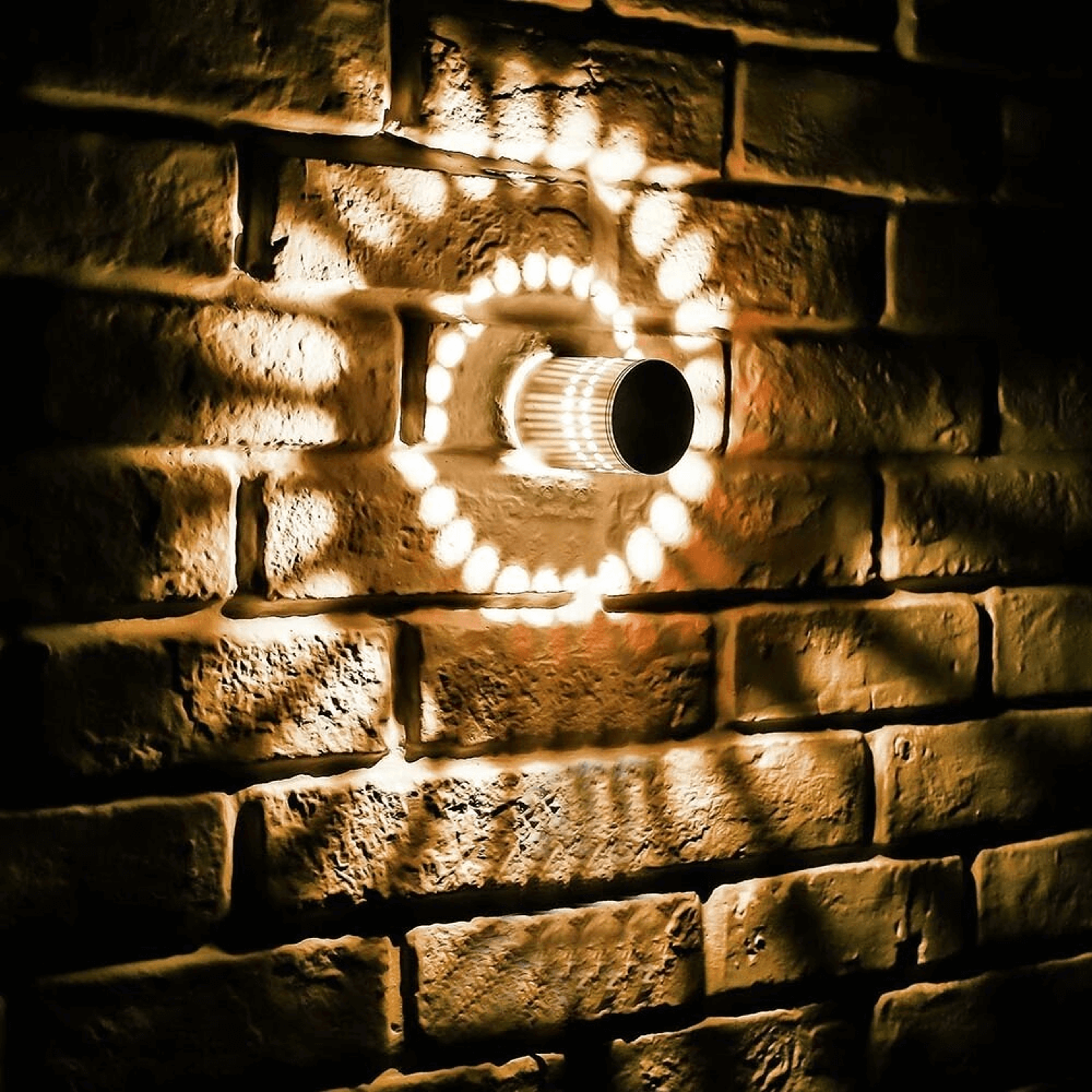 Spiral Hole LED Wall Light – view 4
