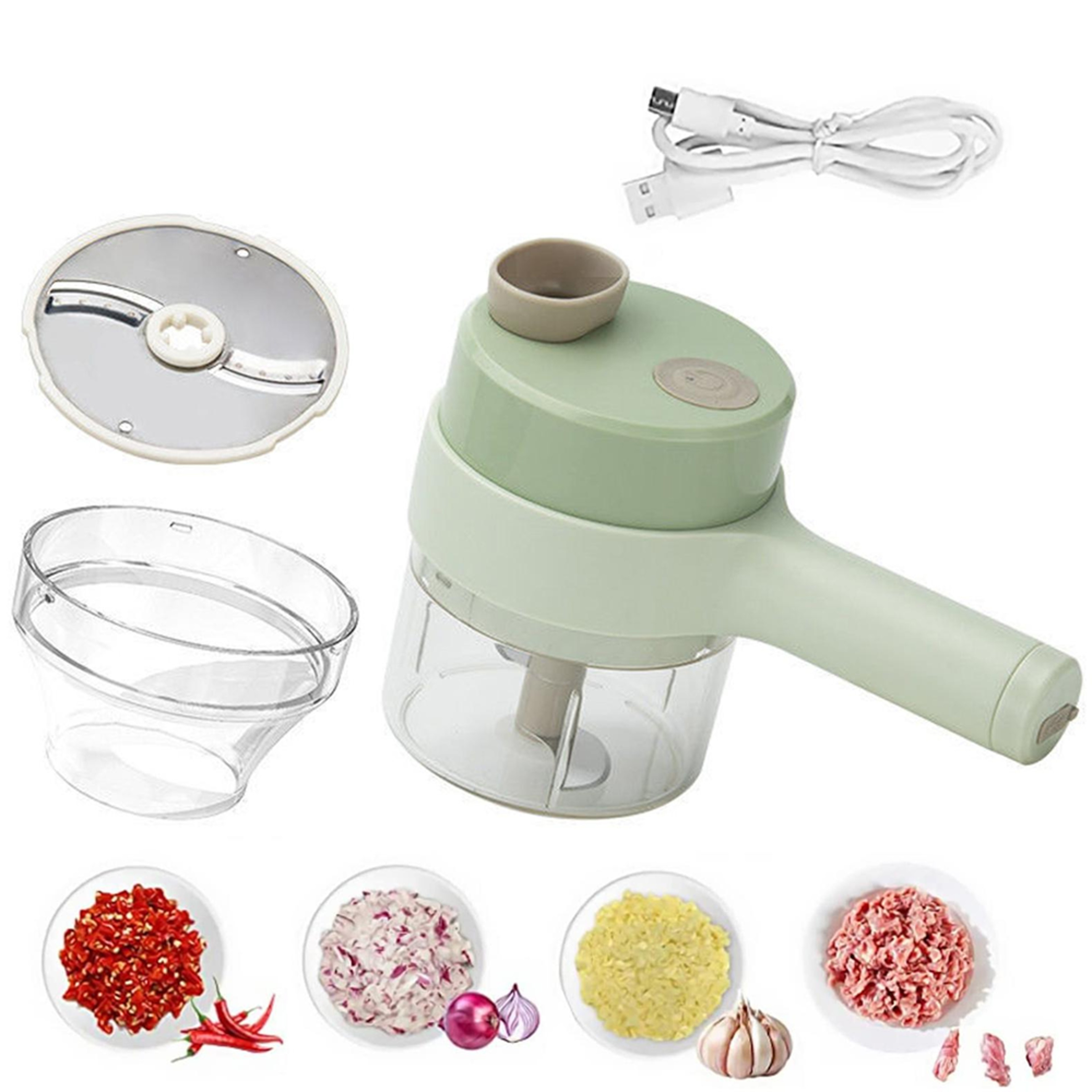 4 in 1 Handheld Electric Vegetable Slicer – view 6