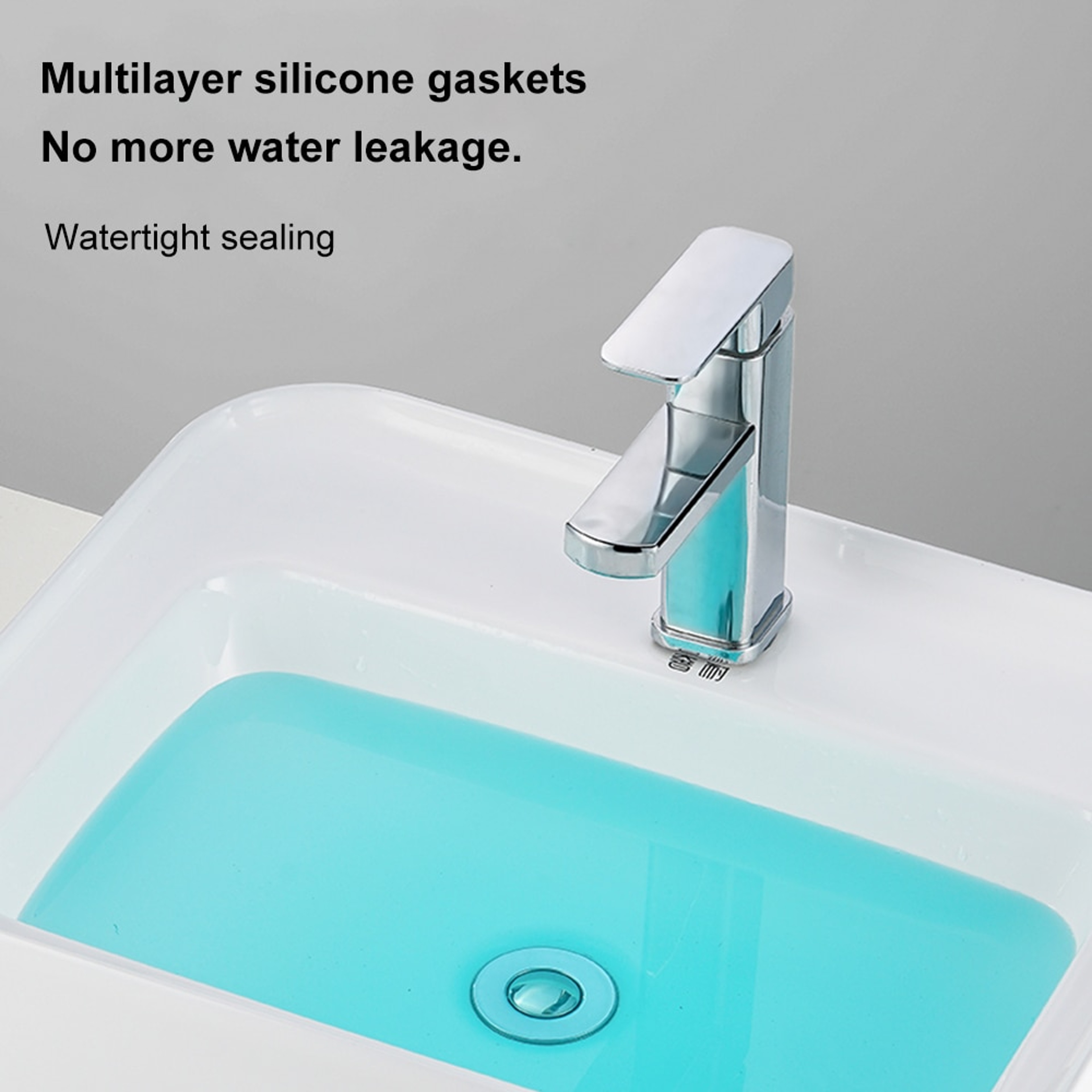 Sink Drain Stopper Pop Up Basin Drain Filter Anti-Clogging – view 7