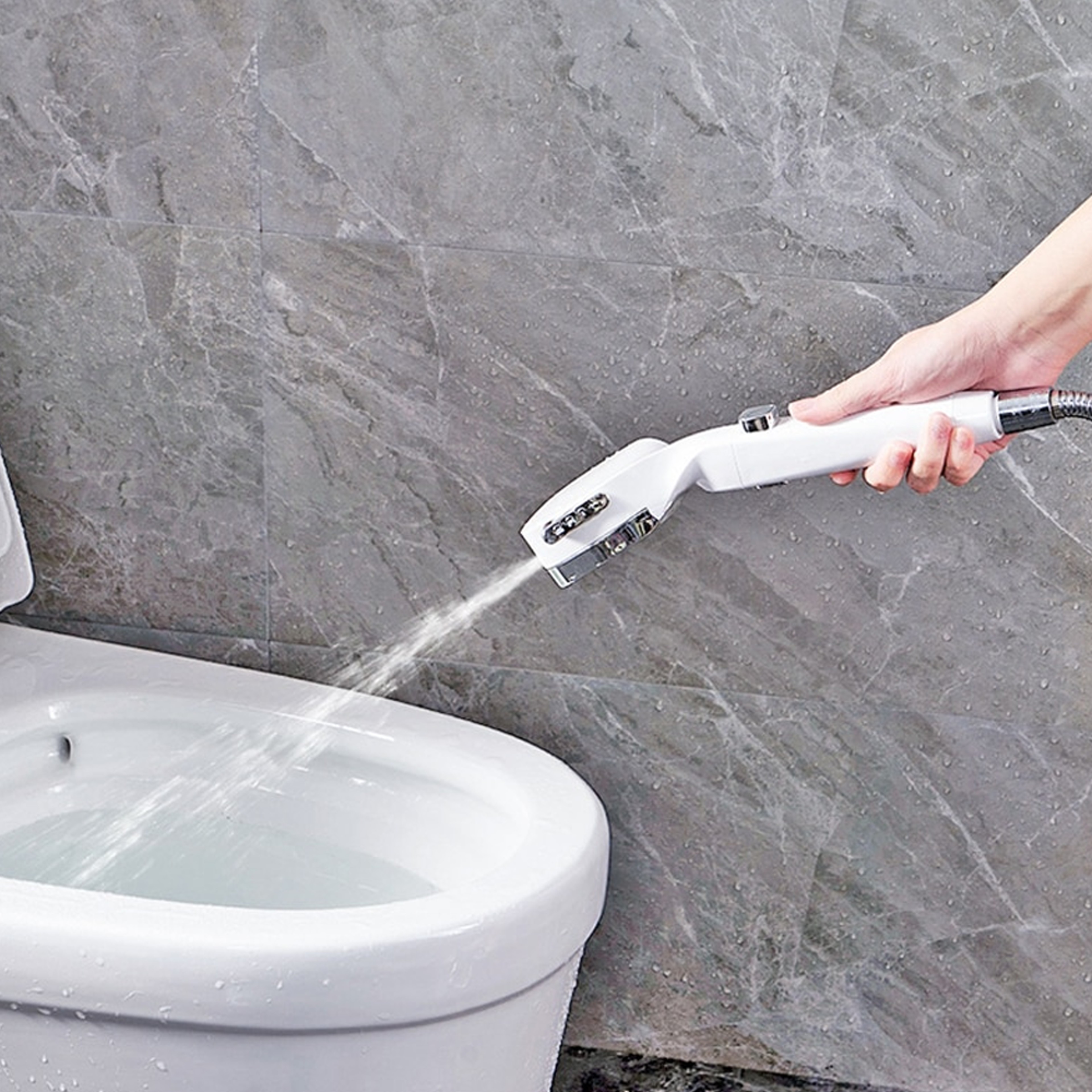 4 Spray Modes High-Pressure Shower Head – view 2