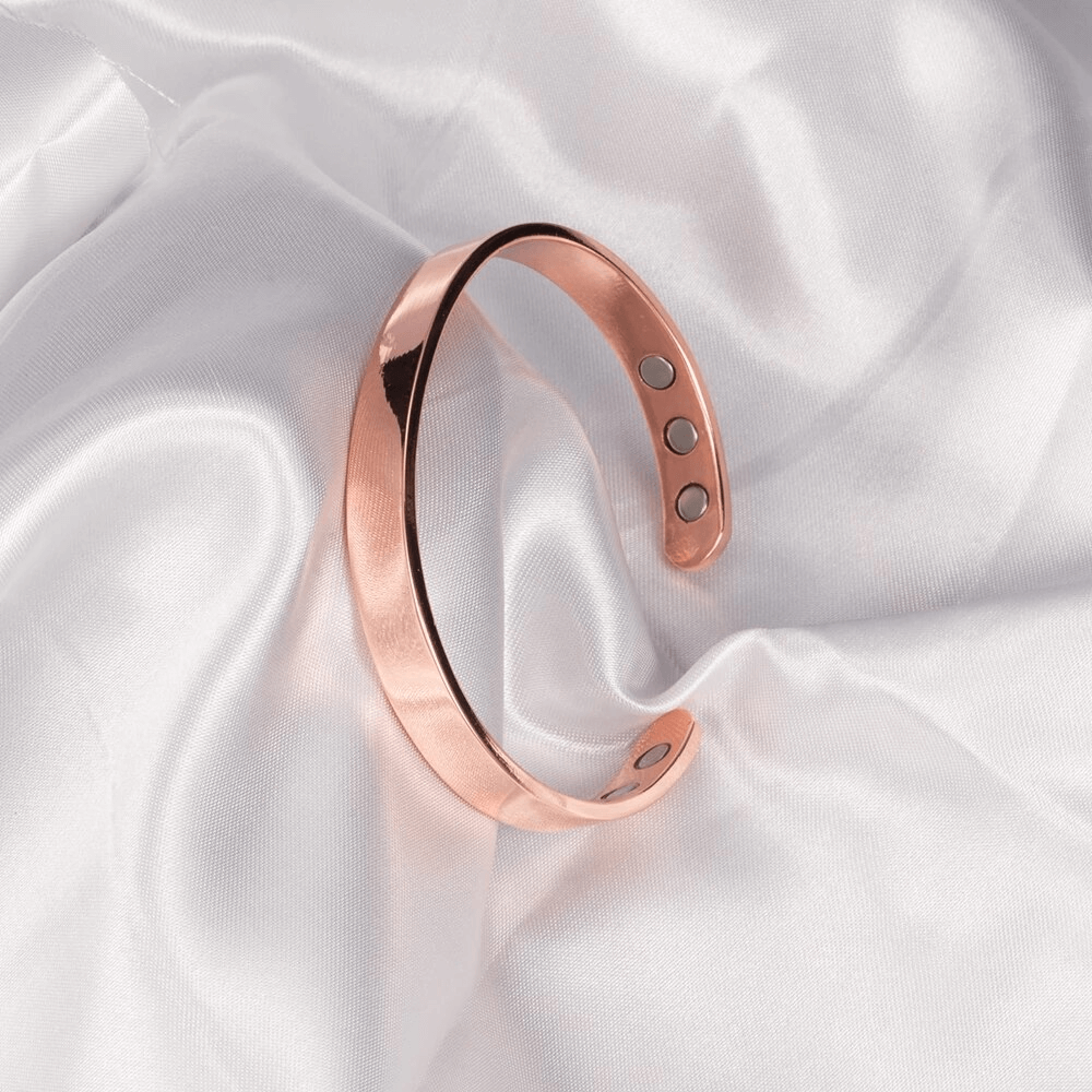 Solid Copper Cuff Bracelet – view 3