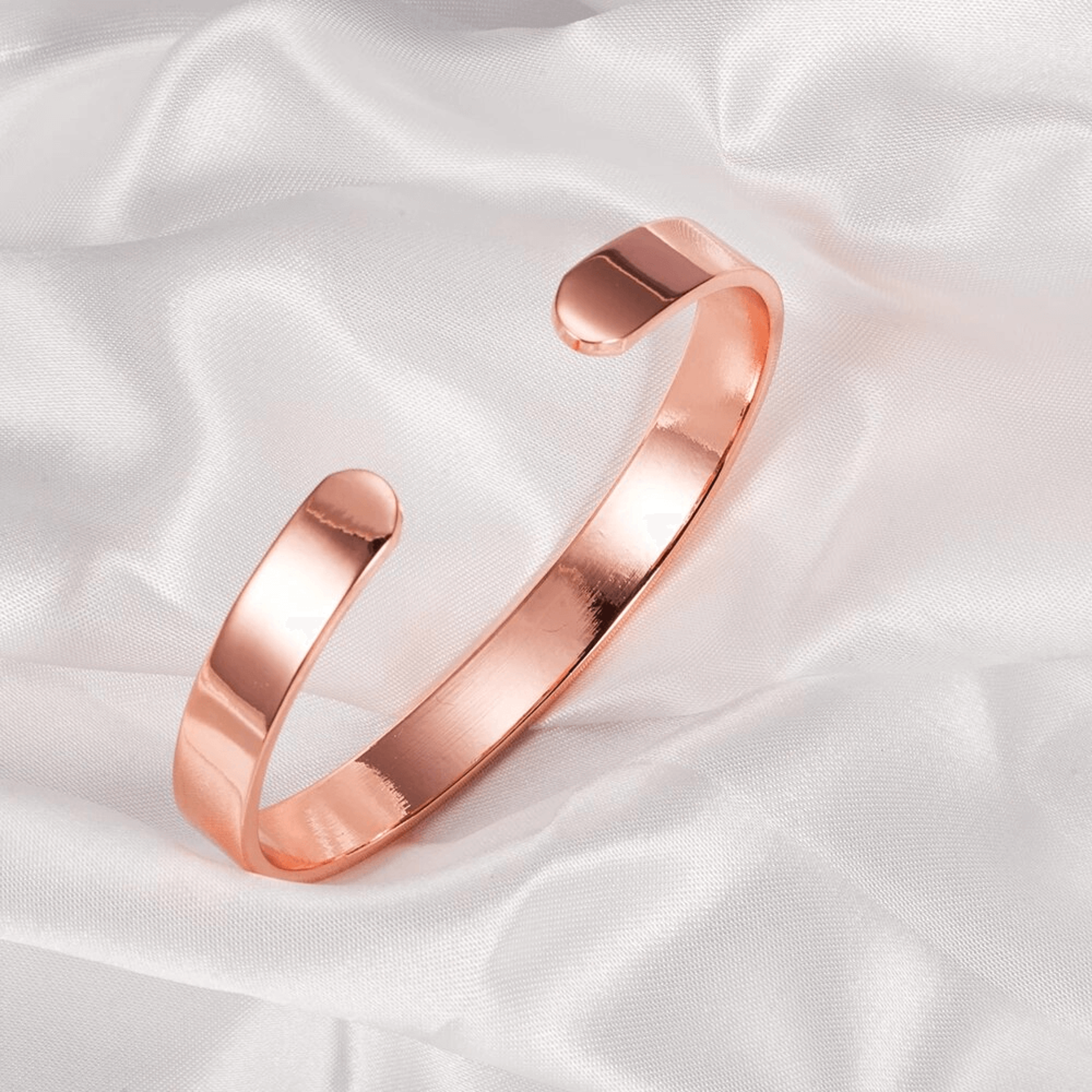 Solid Copper Cuff Bracelet – view 4