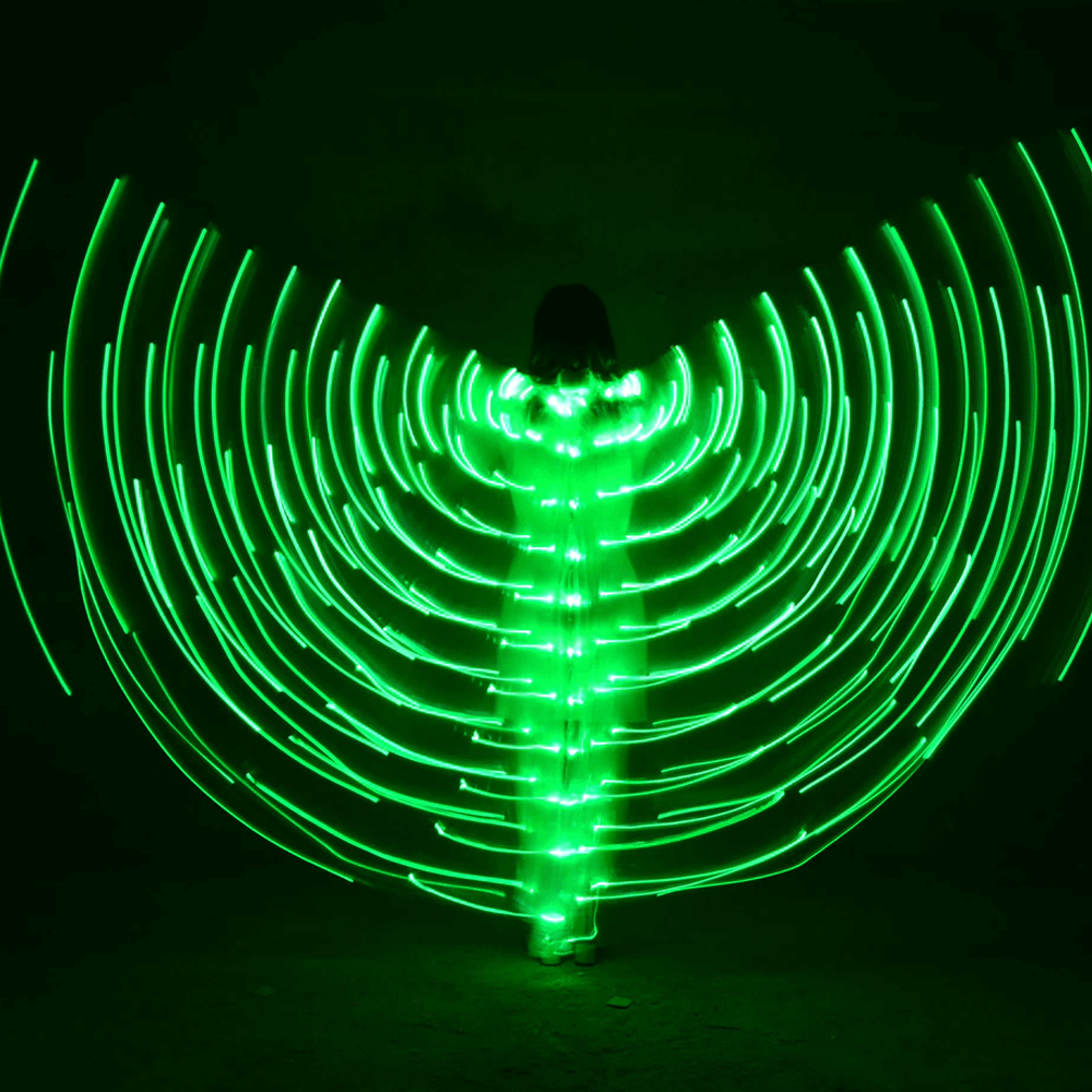 Belly Dance Glow Light Up Costume – view 7