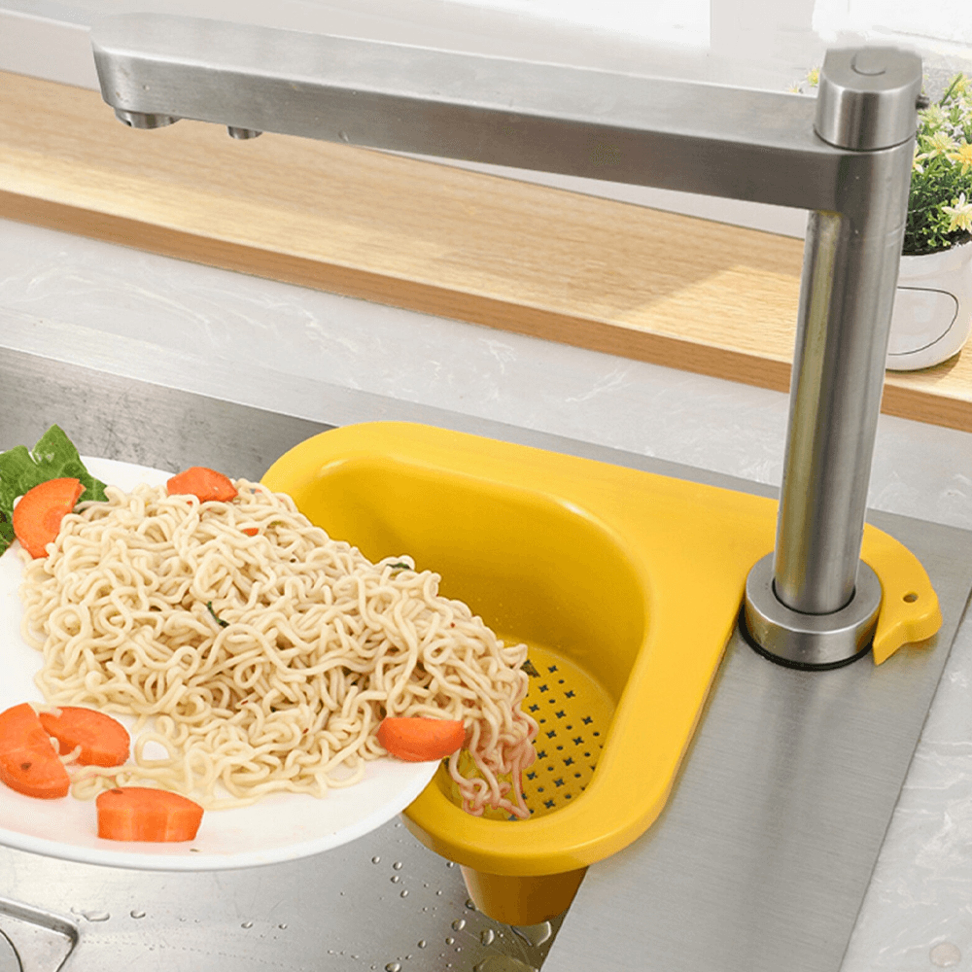 Creative Sink Swan Drain Basket – view 1