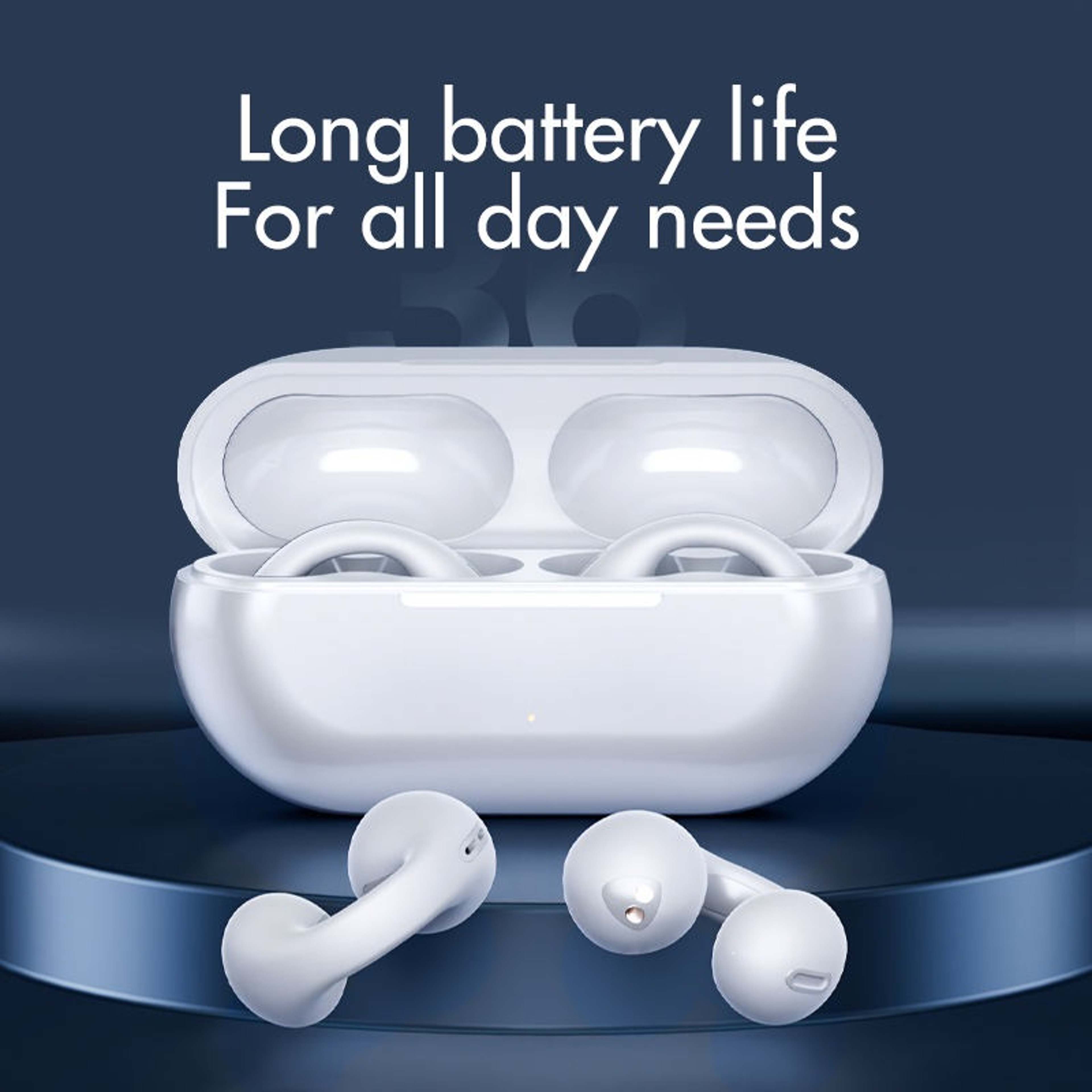 New i110 Sports Bluetooth Headset Bone Conduction Ear Clip Noise Reduction Does Not Reach The Ear 5.3 Universal – view 2