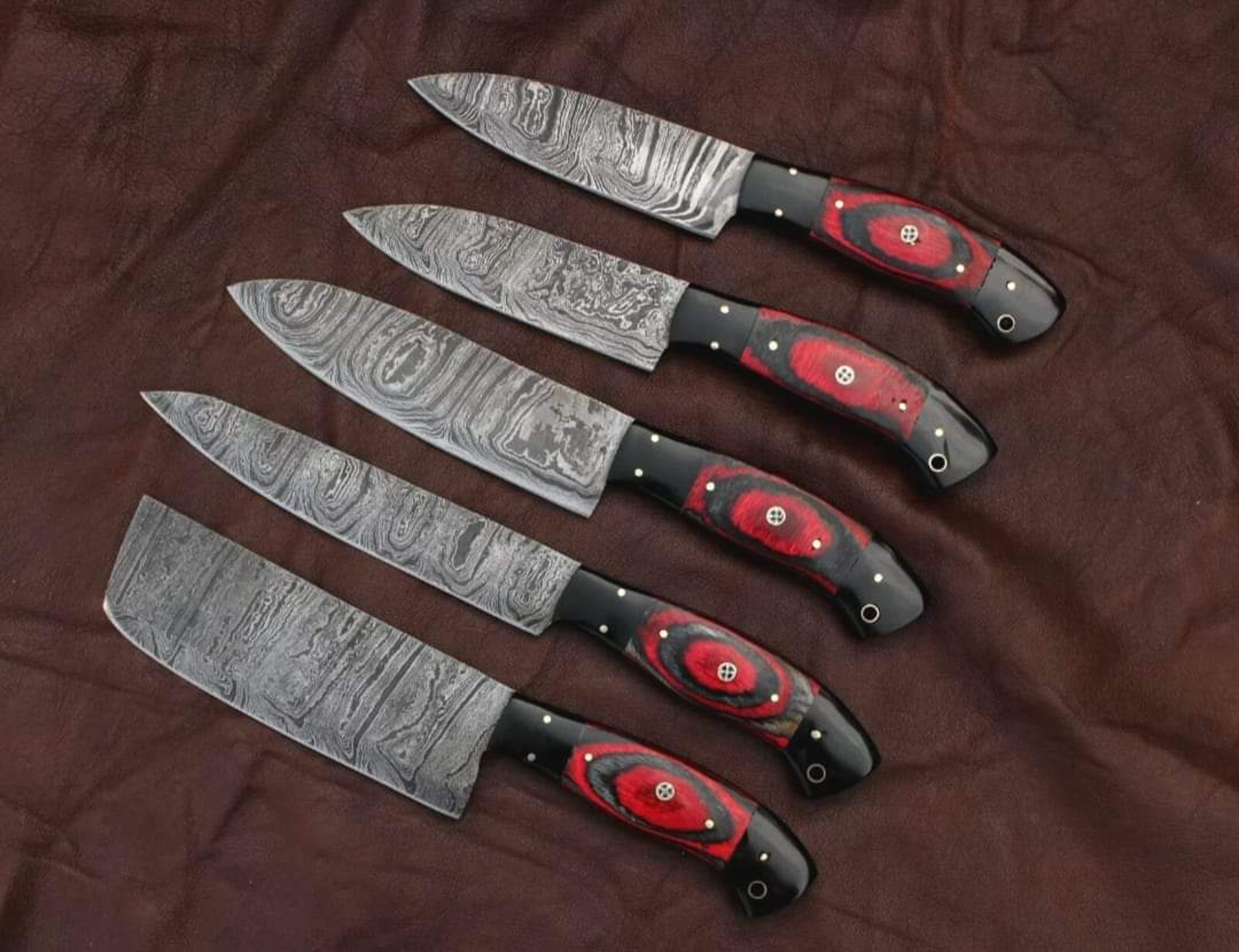 Damascus Chef Set of 5 Pieces