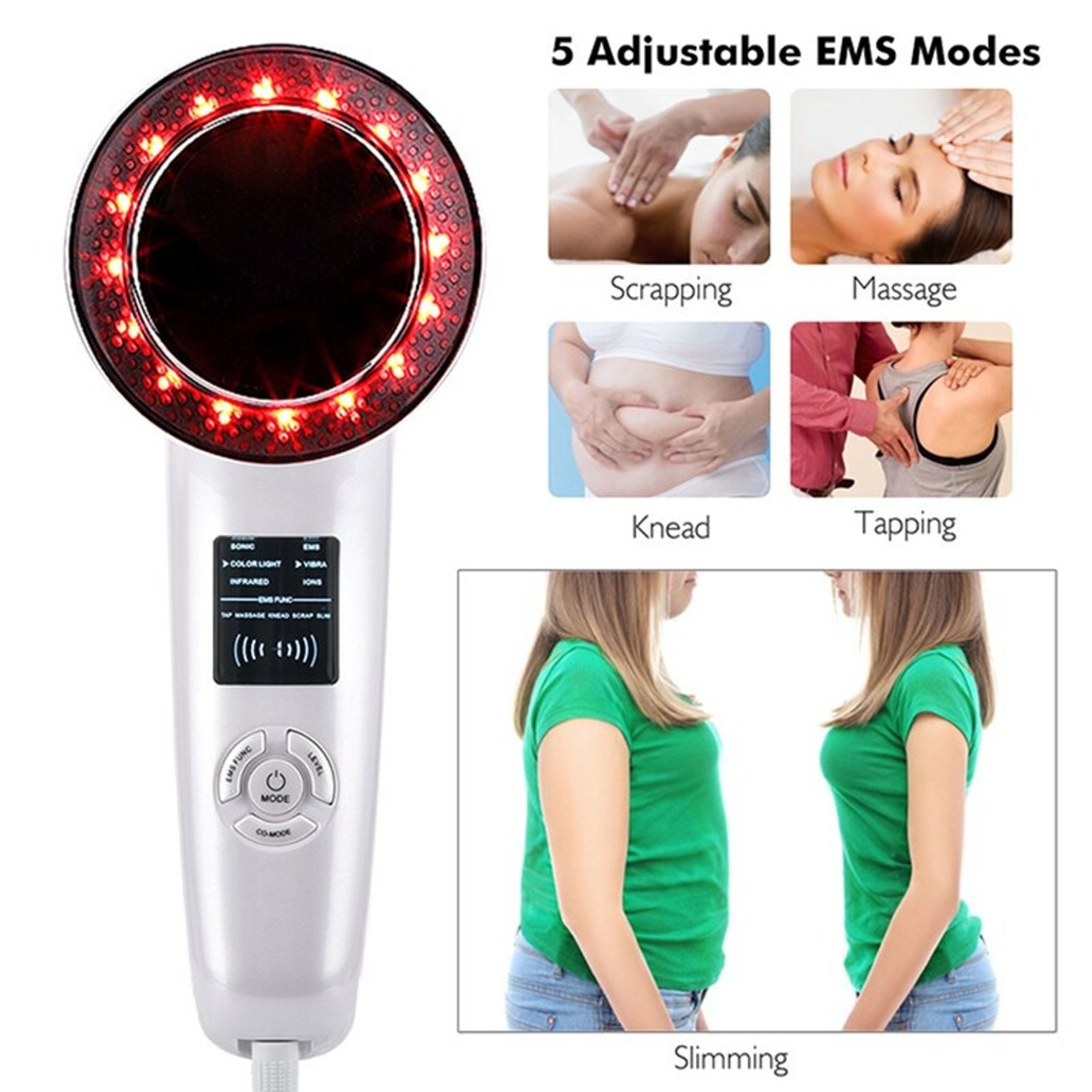 slimming body-shaping ultrasonic cosmetology instrument – view 5