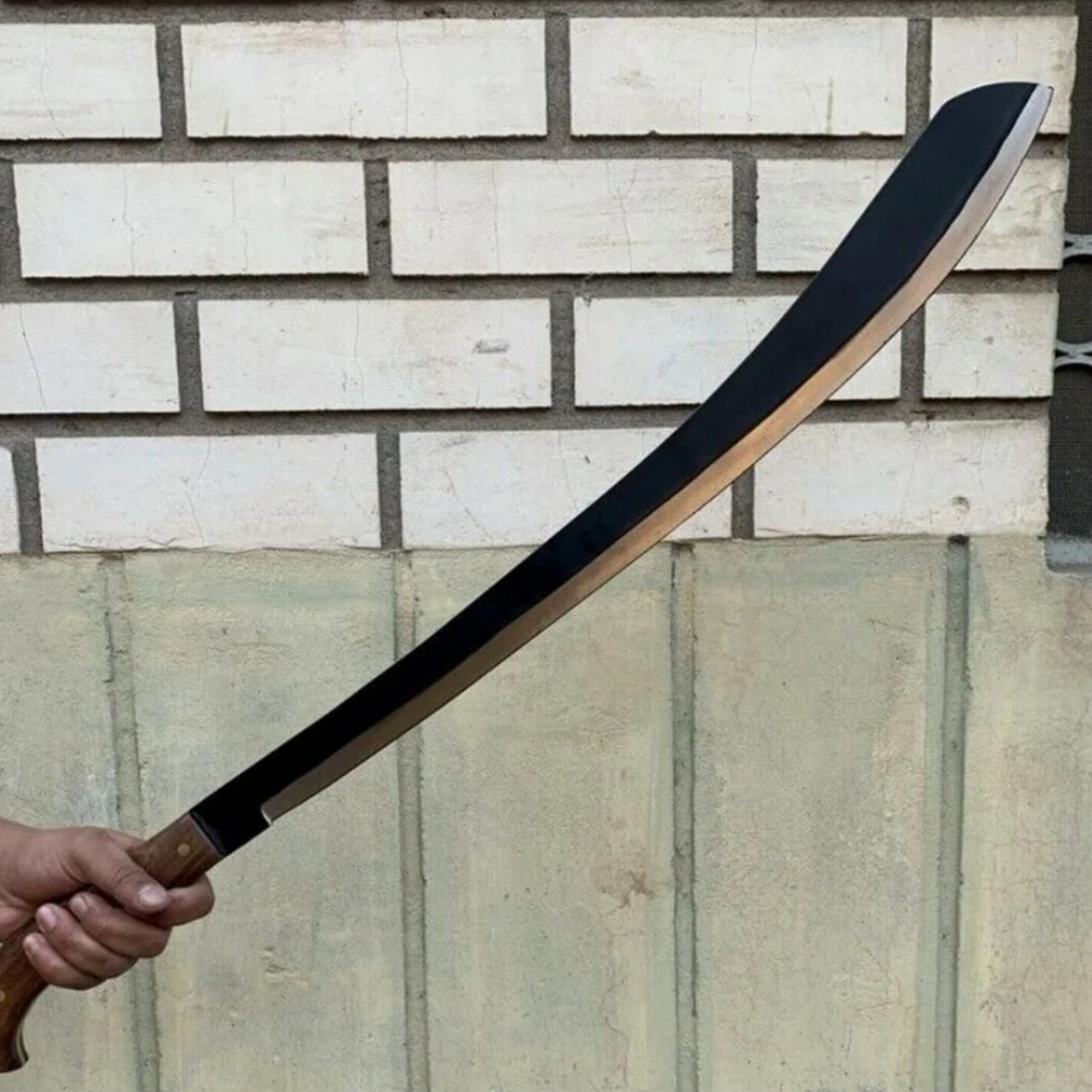 Handmade D2 Steel Machete, Hunting Machete Knife, Hunting Sword With Sheath – view 1