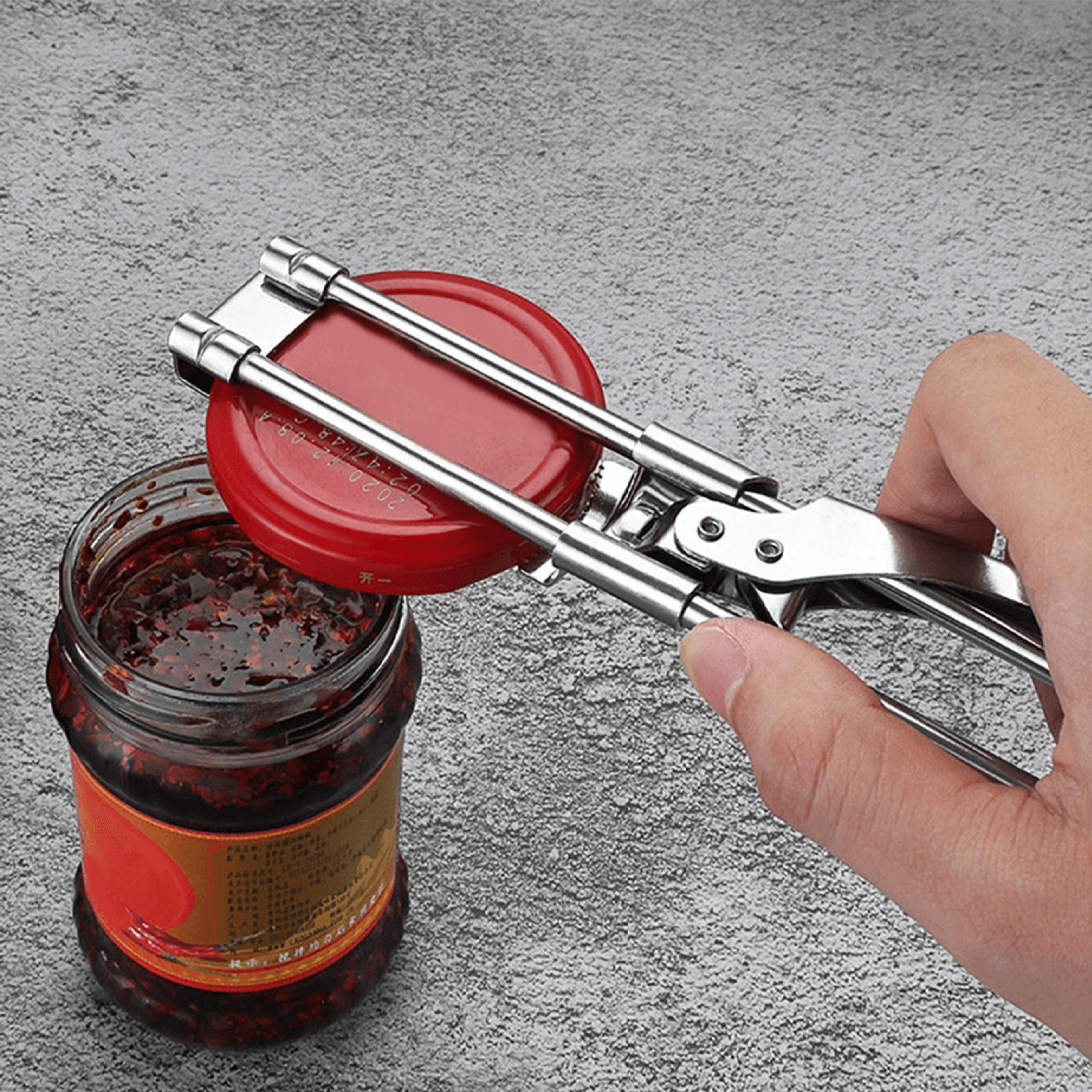 Adjustable Multifunctional Stainless Steel Can Opener – view 3