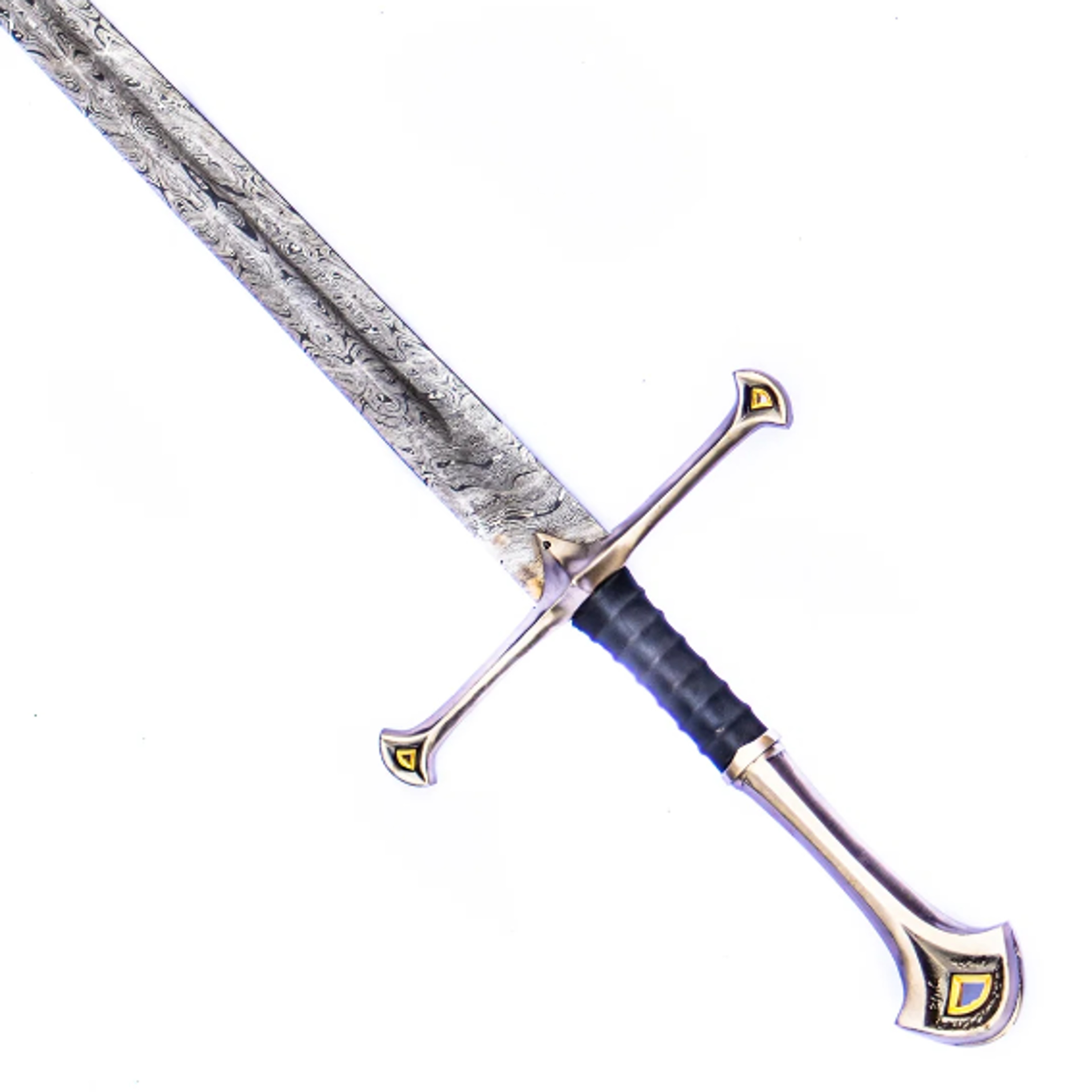 Collectible Swords 42 Inch Damascus Steel Battle Ready Sword, Two Handed Long Sword – view 4