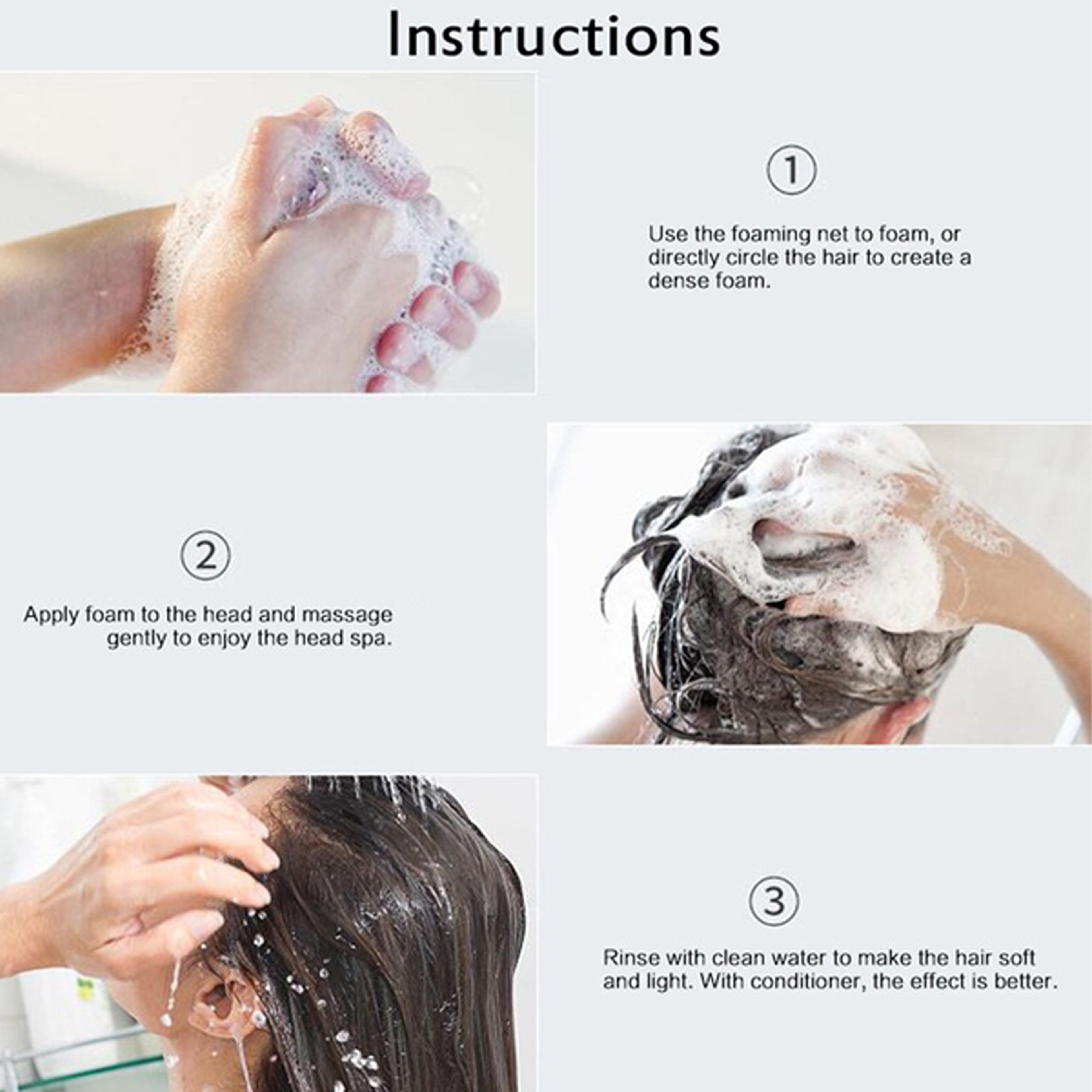 Hair Regrowth Polygonum Hair-Darkening Shampoo Bar – view 2