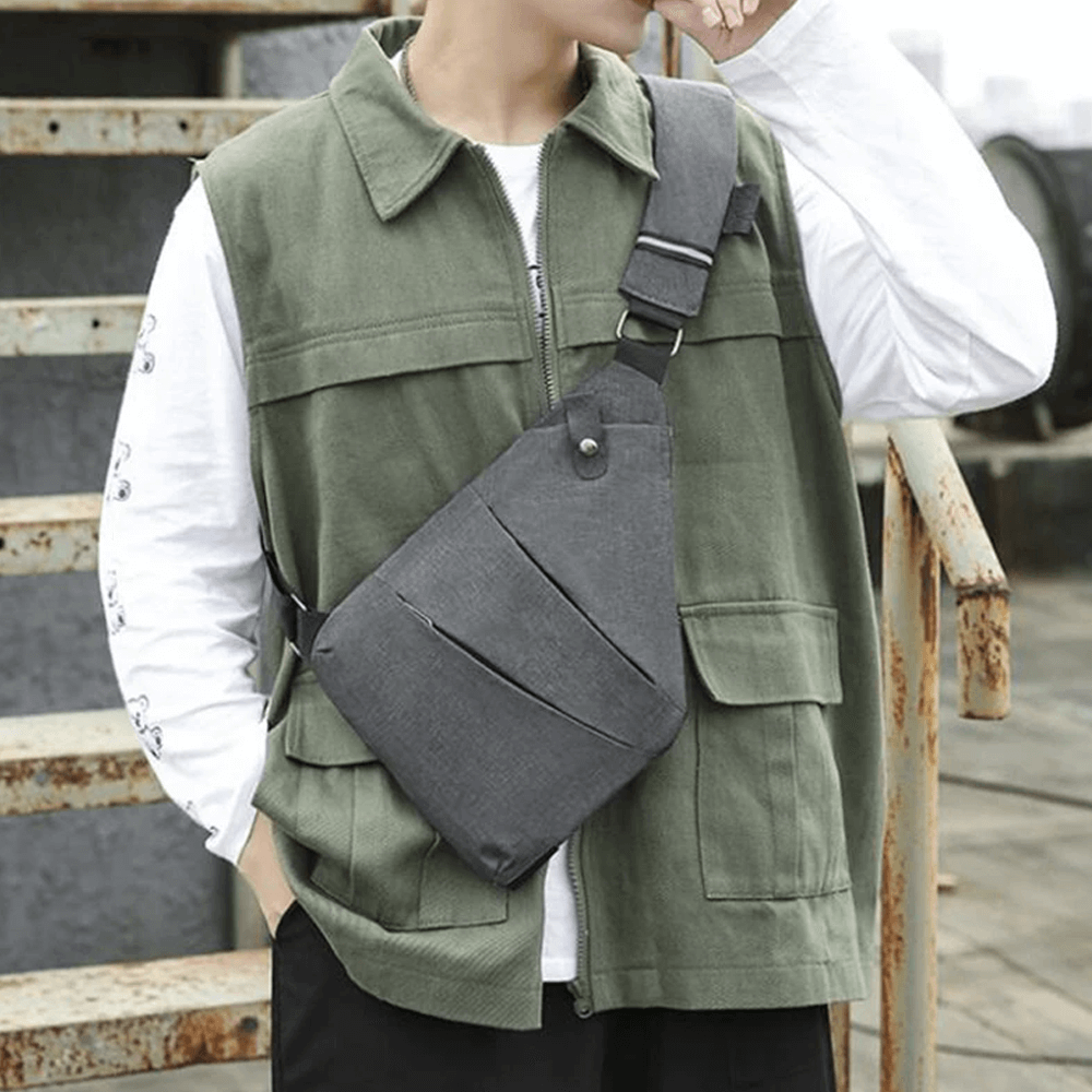 3-Zipper Waterproof Personal Pocket Bag – view 1