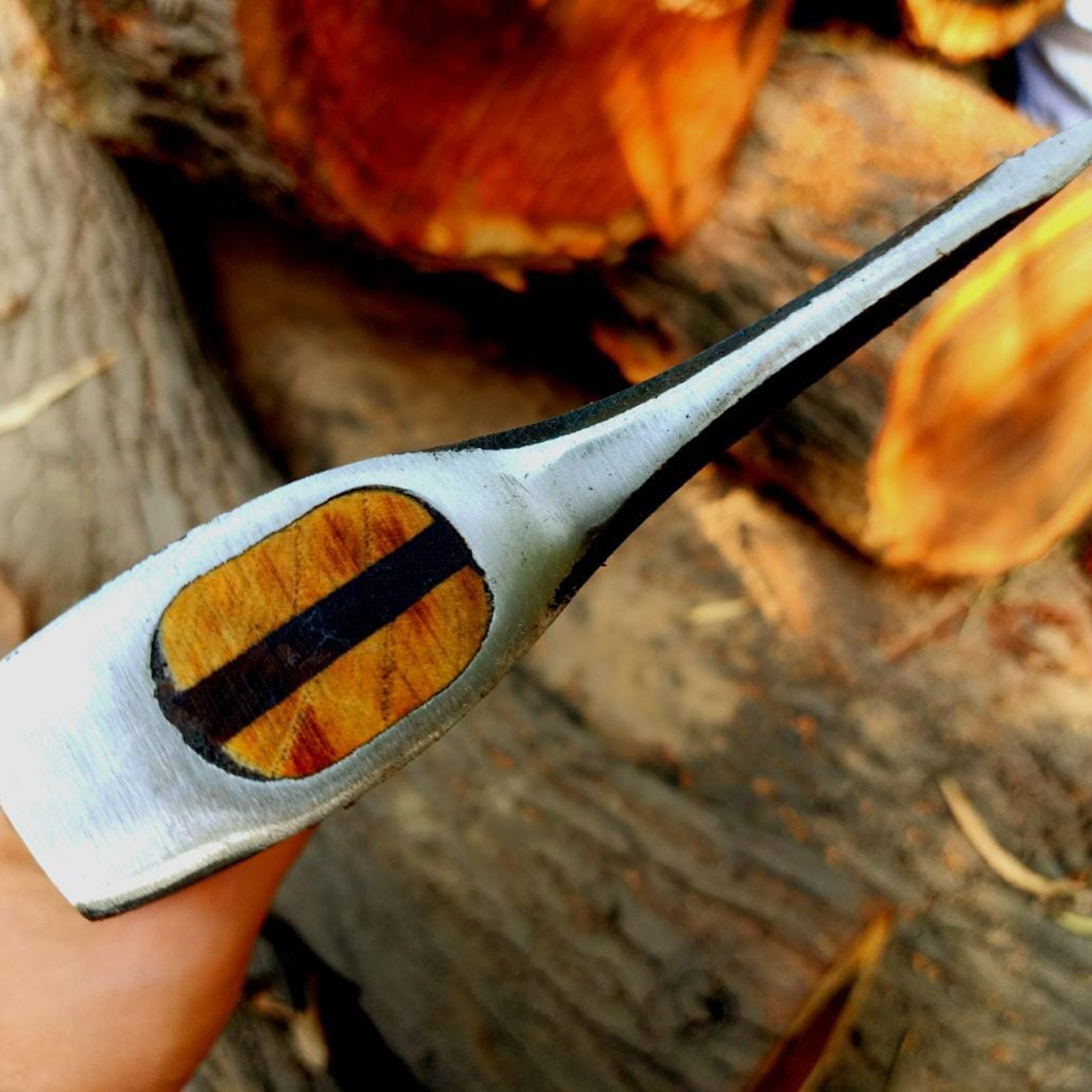 Hand-Forged Viking Axe – Custom Battle-Ready Design – view 5