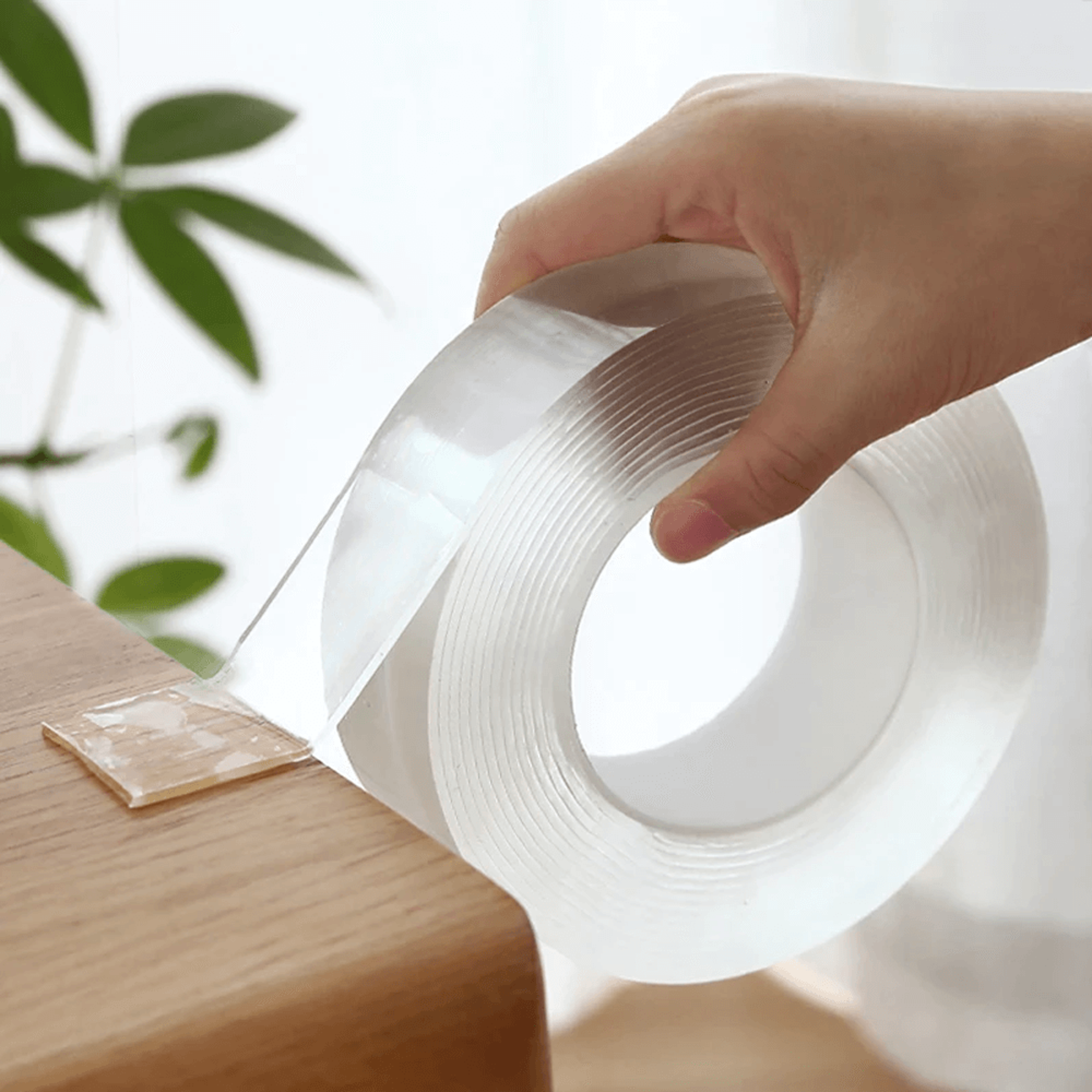 Mess-Free Adhesive Nano Magic Tape - Waterproof, Heavy-Duty, Double-Sided, and Reusable, for Different Tasks – view 6
