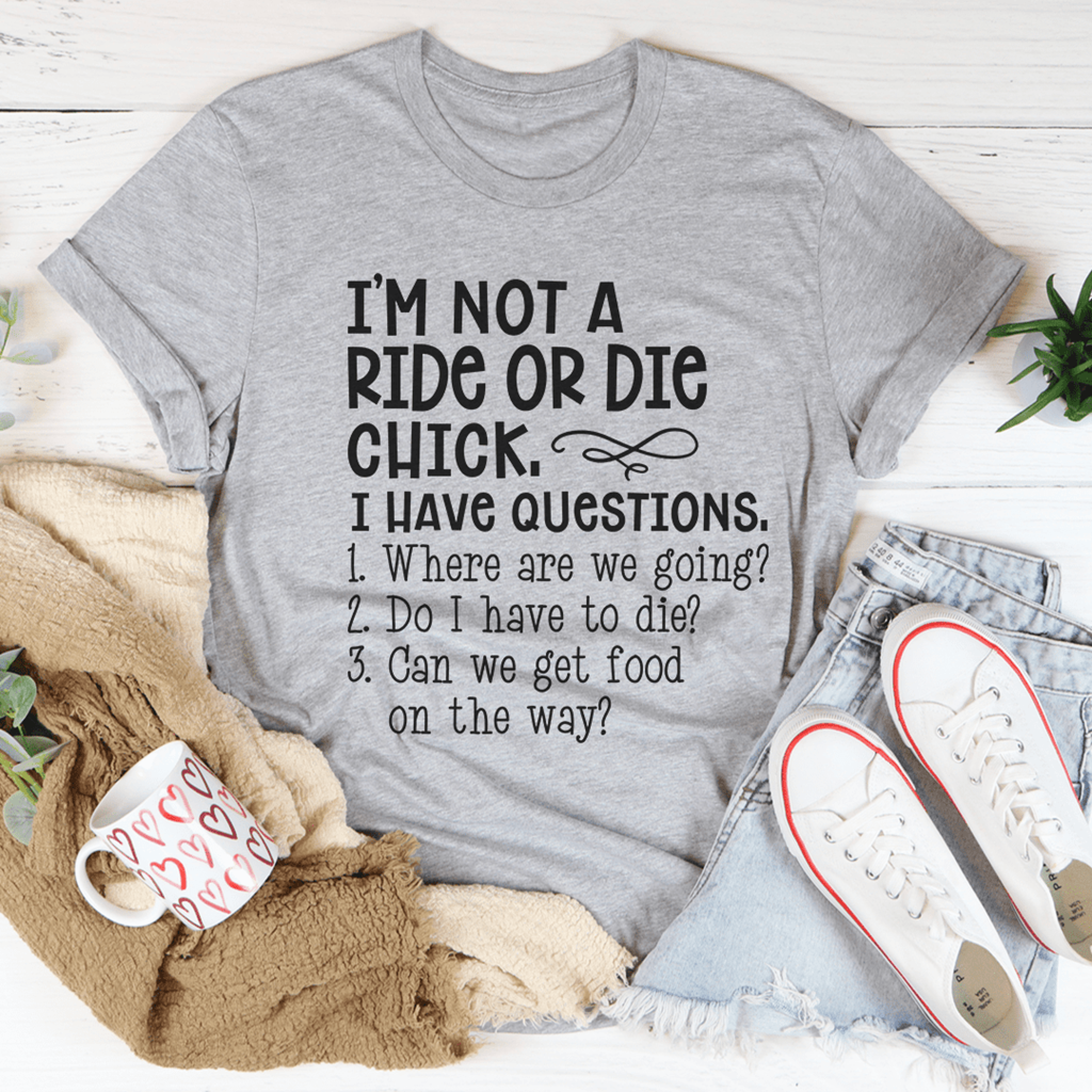 Rie Or Die Chick Tee