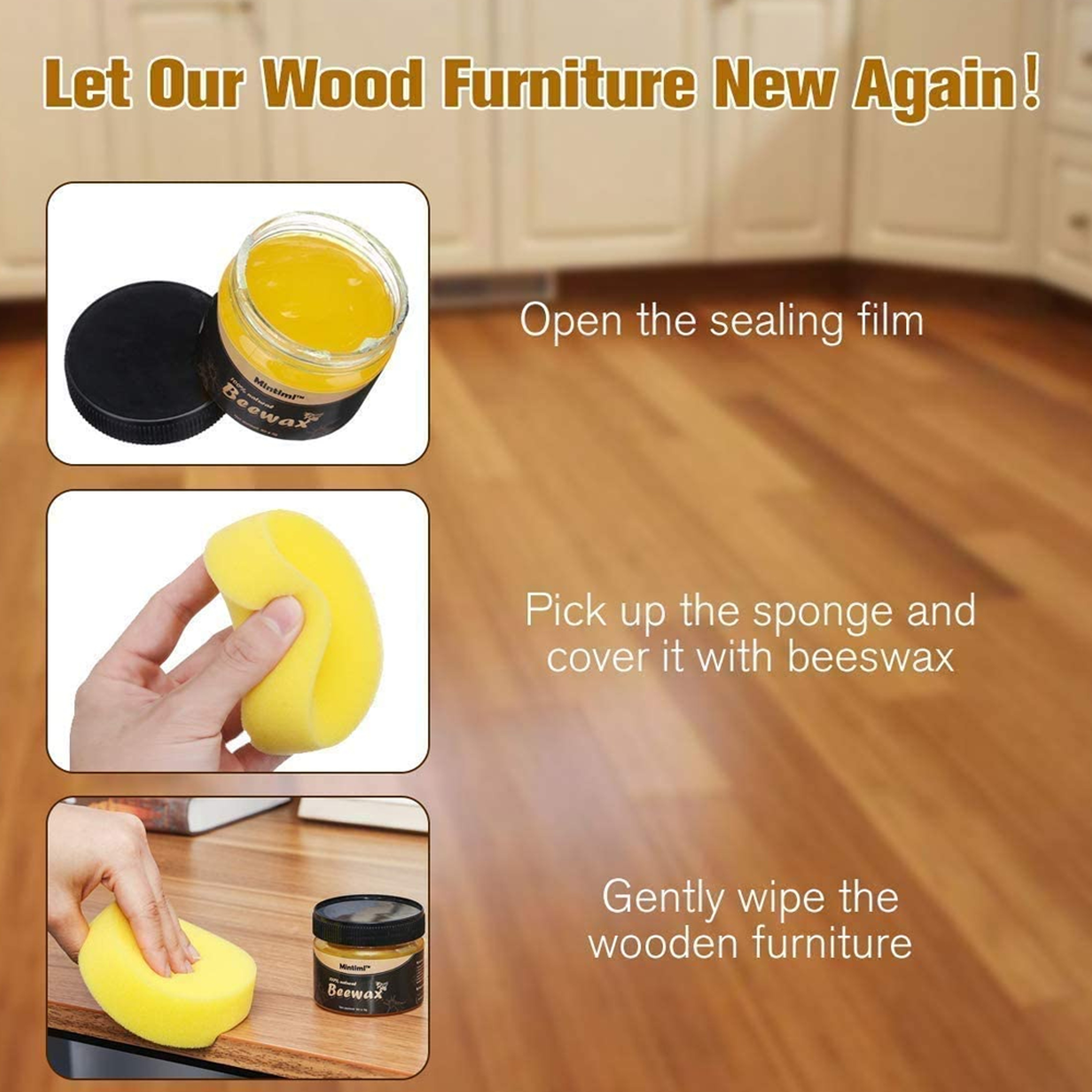 All-Natural & Dust-Resistant Beeswax Furniture Polish – view 3
