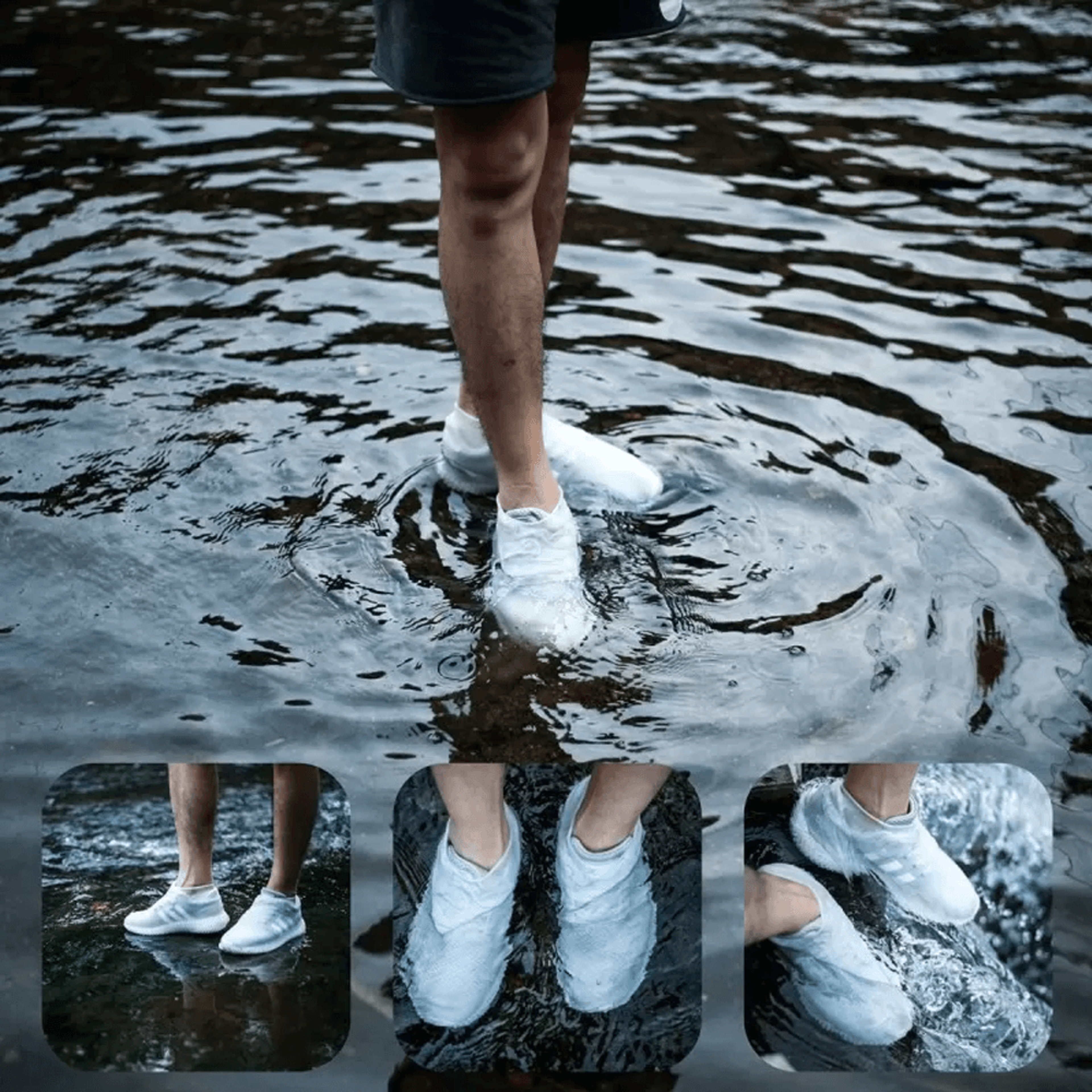 Non-Slip Reusable Boot Shoes Covers 7