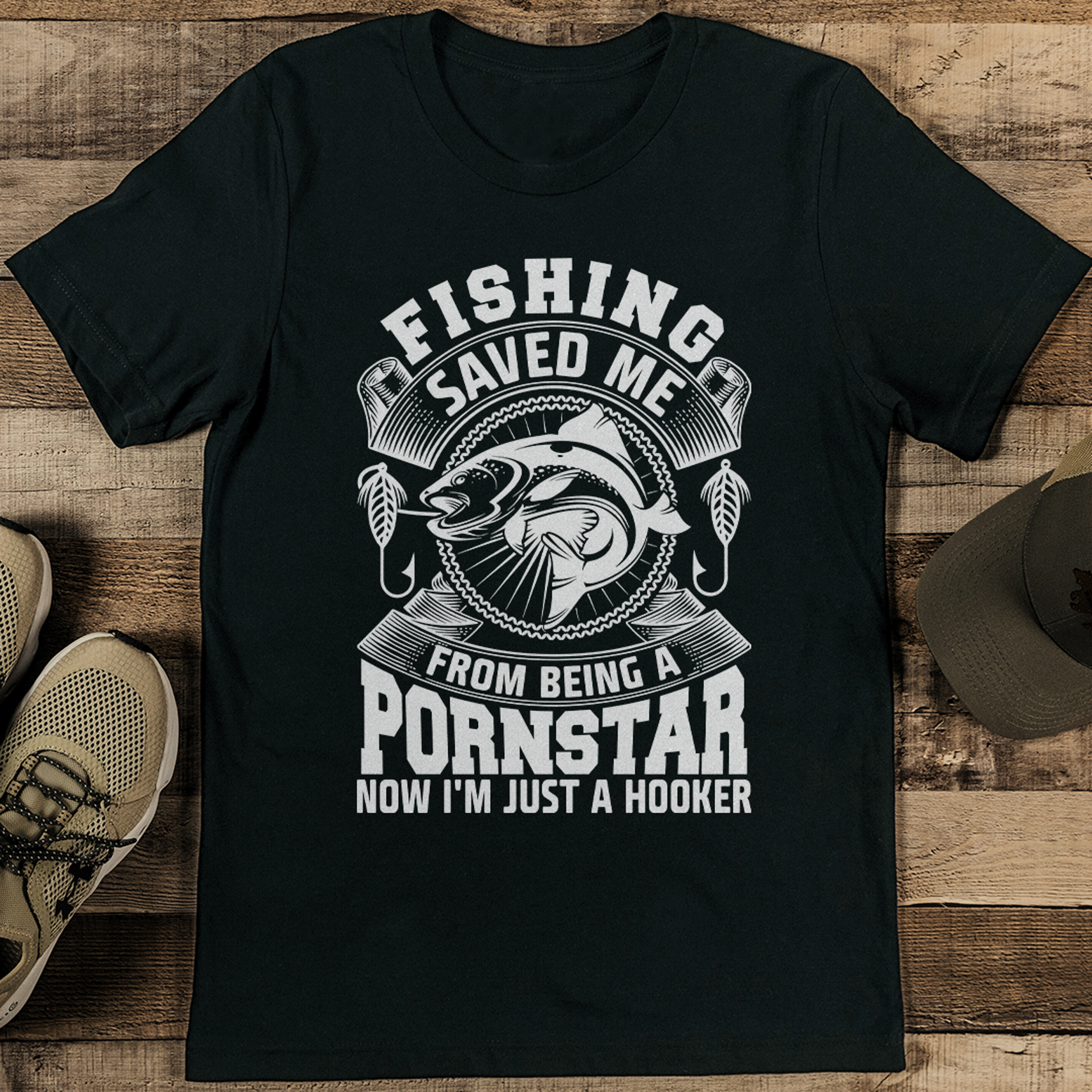 Fishing Saved Me Tee – view 3