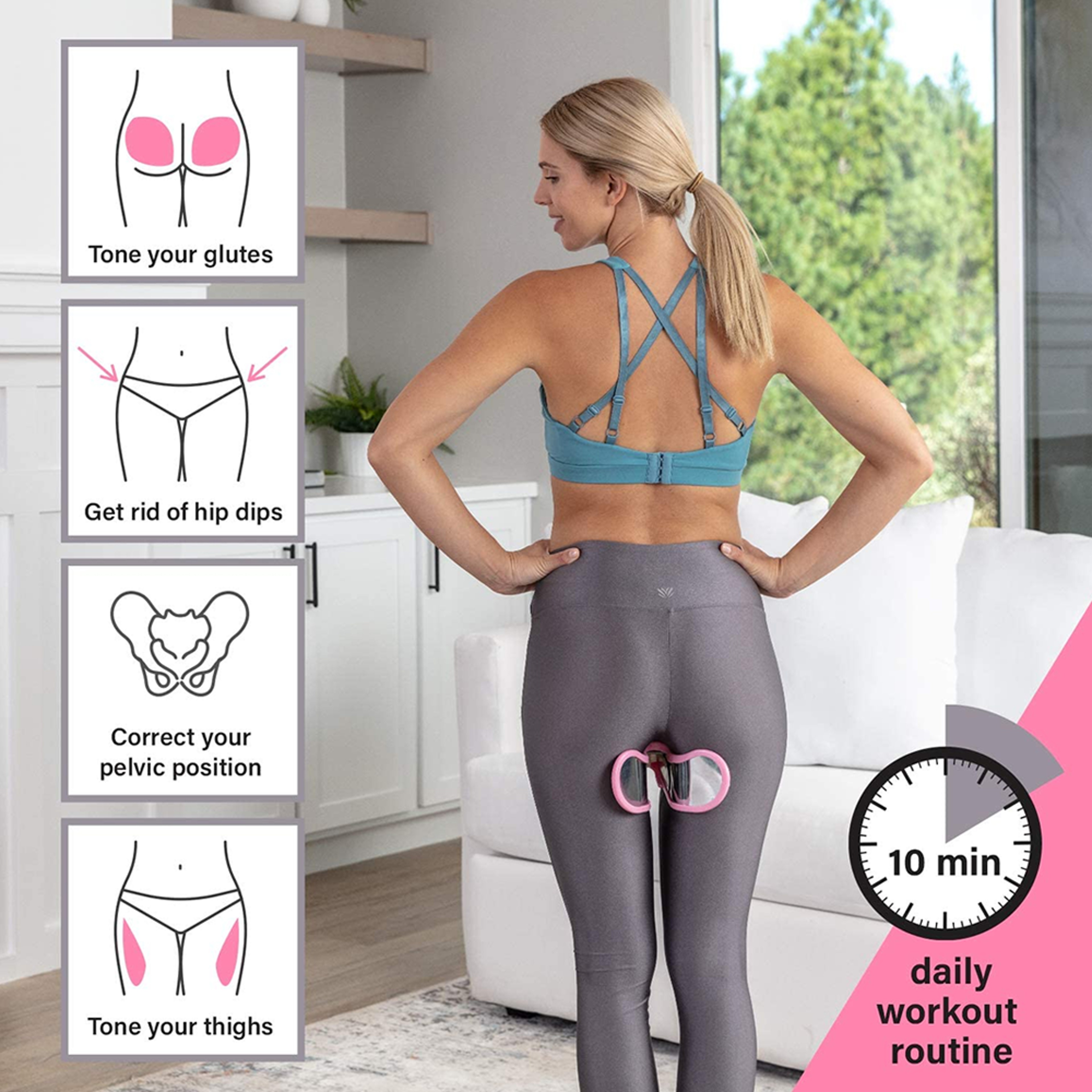 Pelvic Muscle Master: Hip Trainer for Enhanced Pelvic Strength & Control – view 3