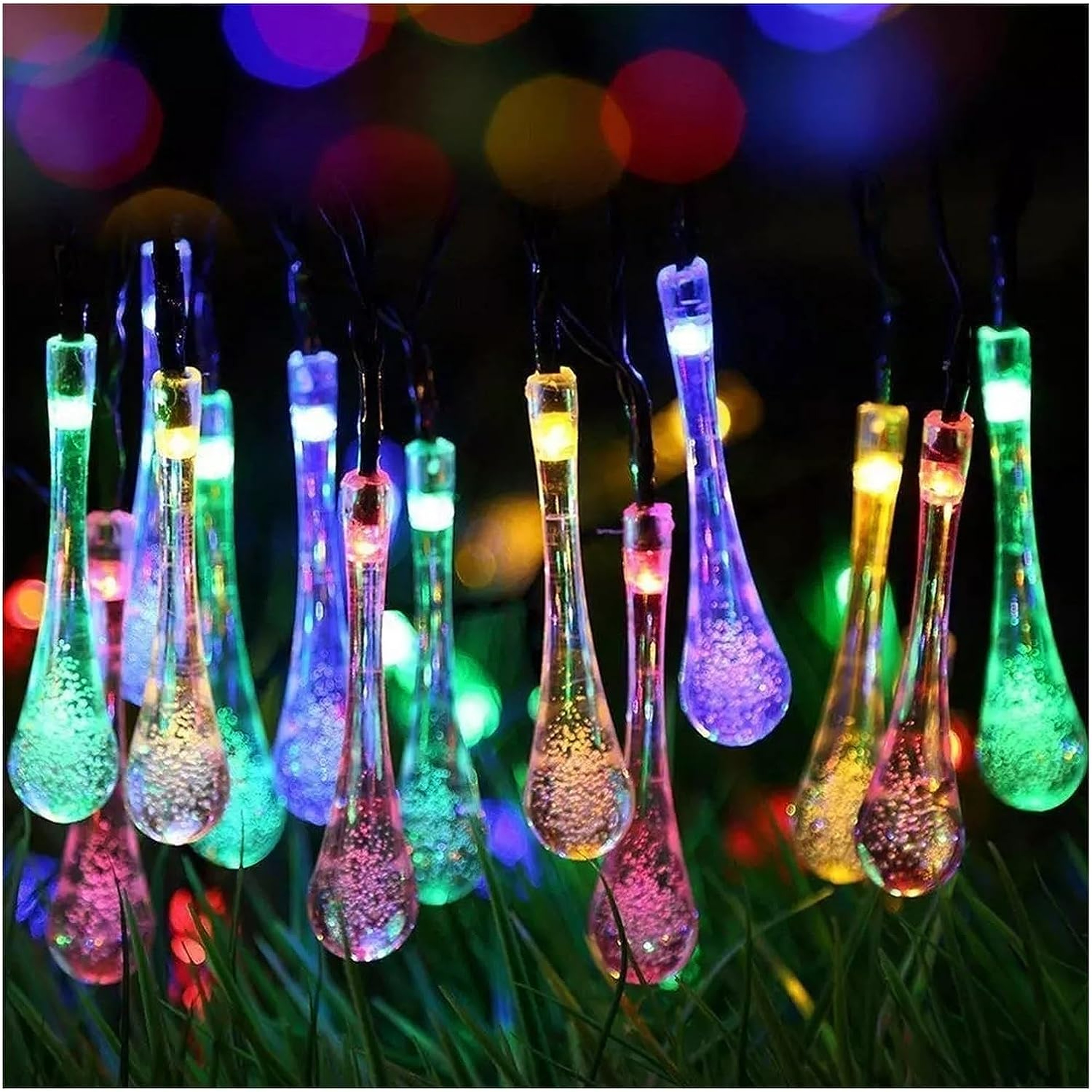 Solar Powered LED String Lights Patio – view 2
