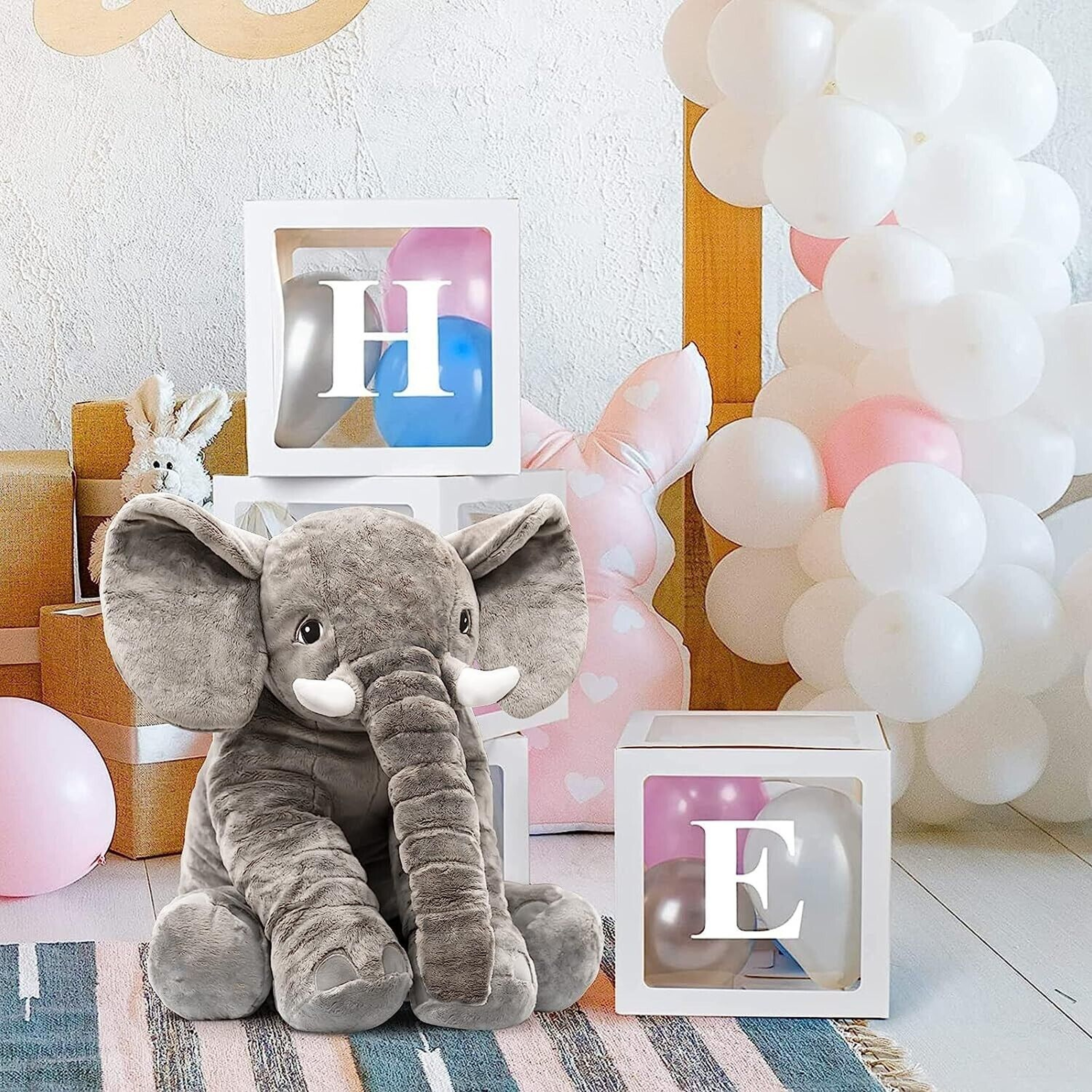 Cute Stuffed Elephant Plush Toy 4