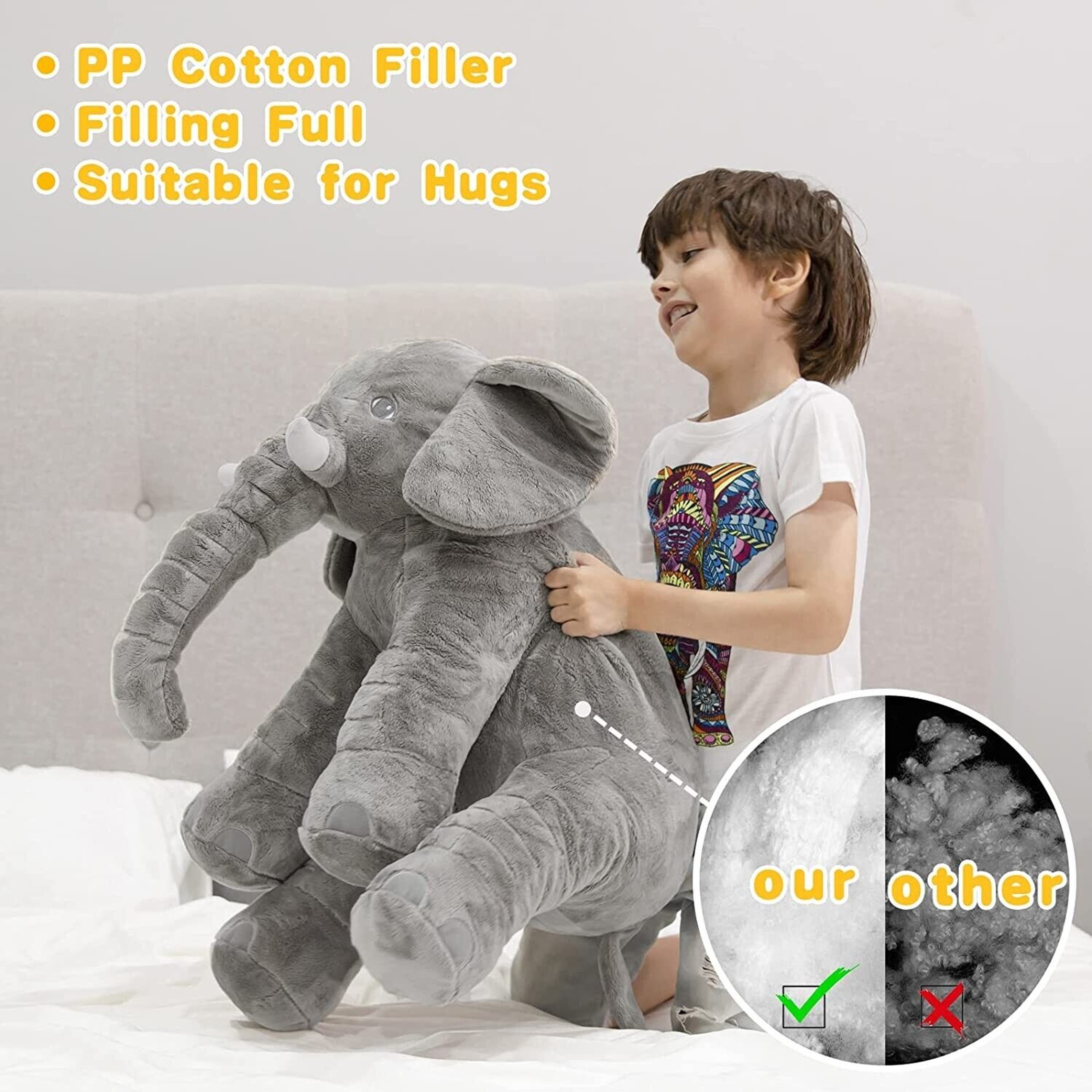 Cute Stuffed Elephant Plush Toy 5
