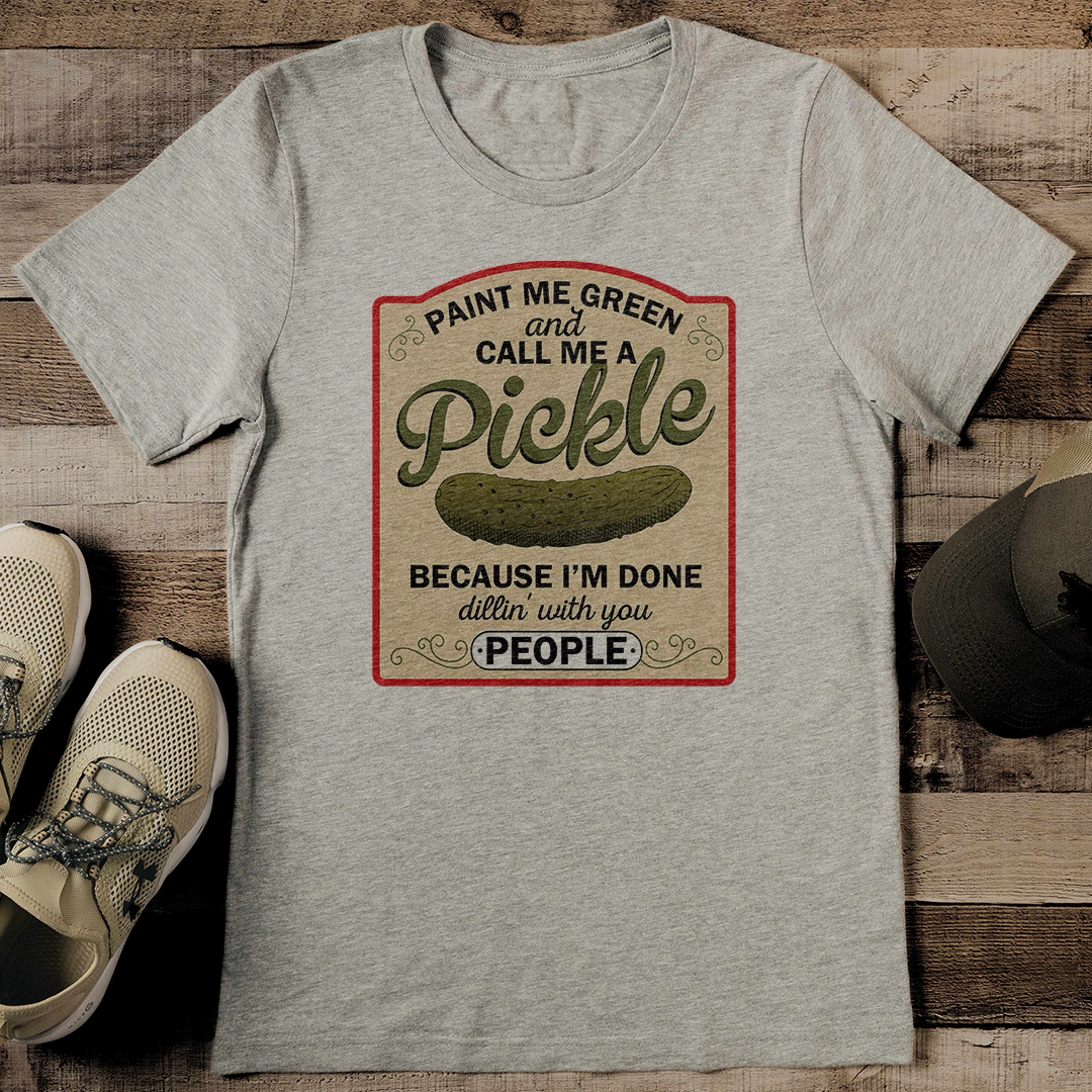 Paint Me Green Tee – view 2