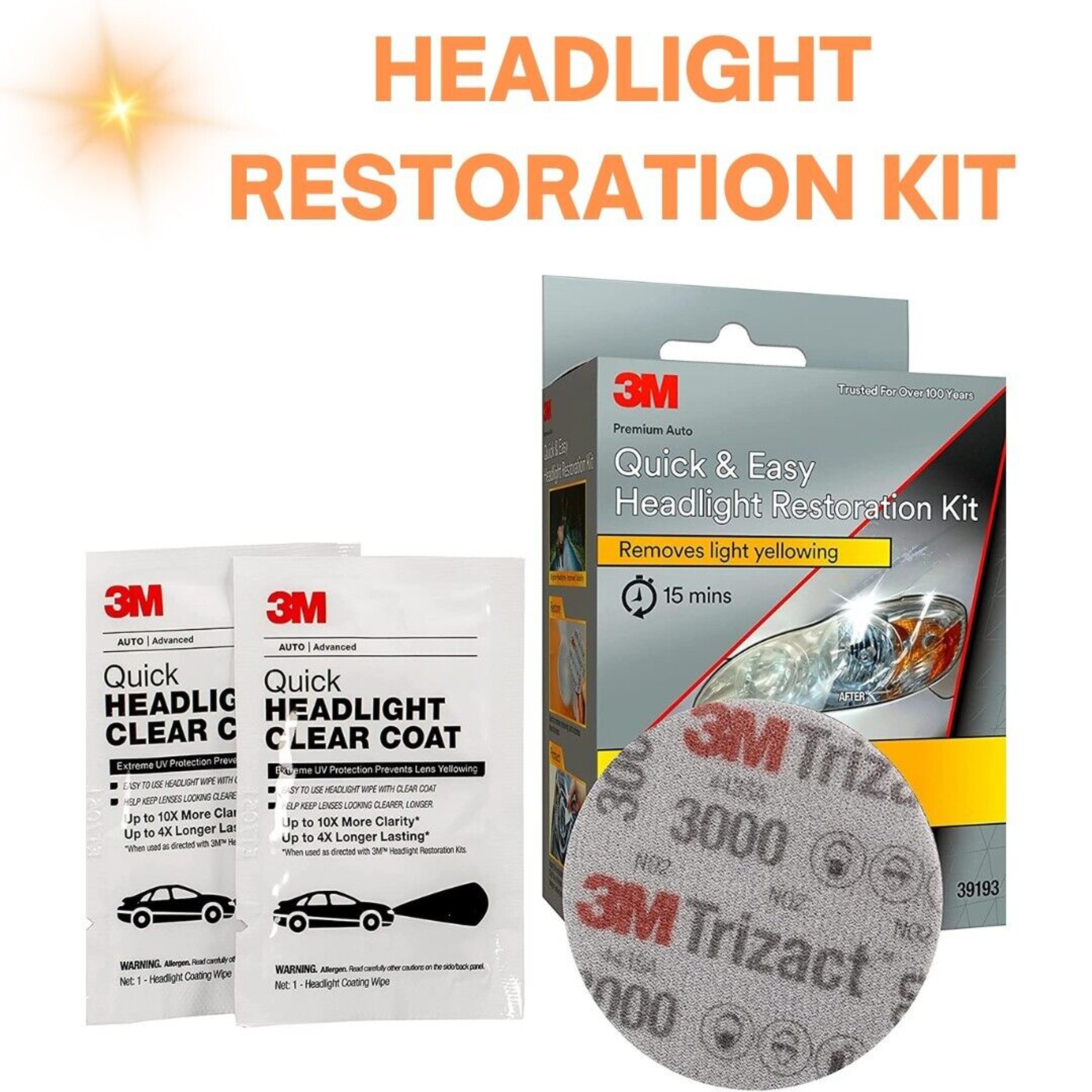 Easy Headlight Restoration Kits – view 4