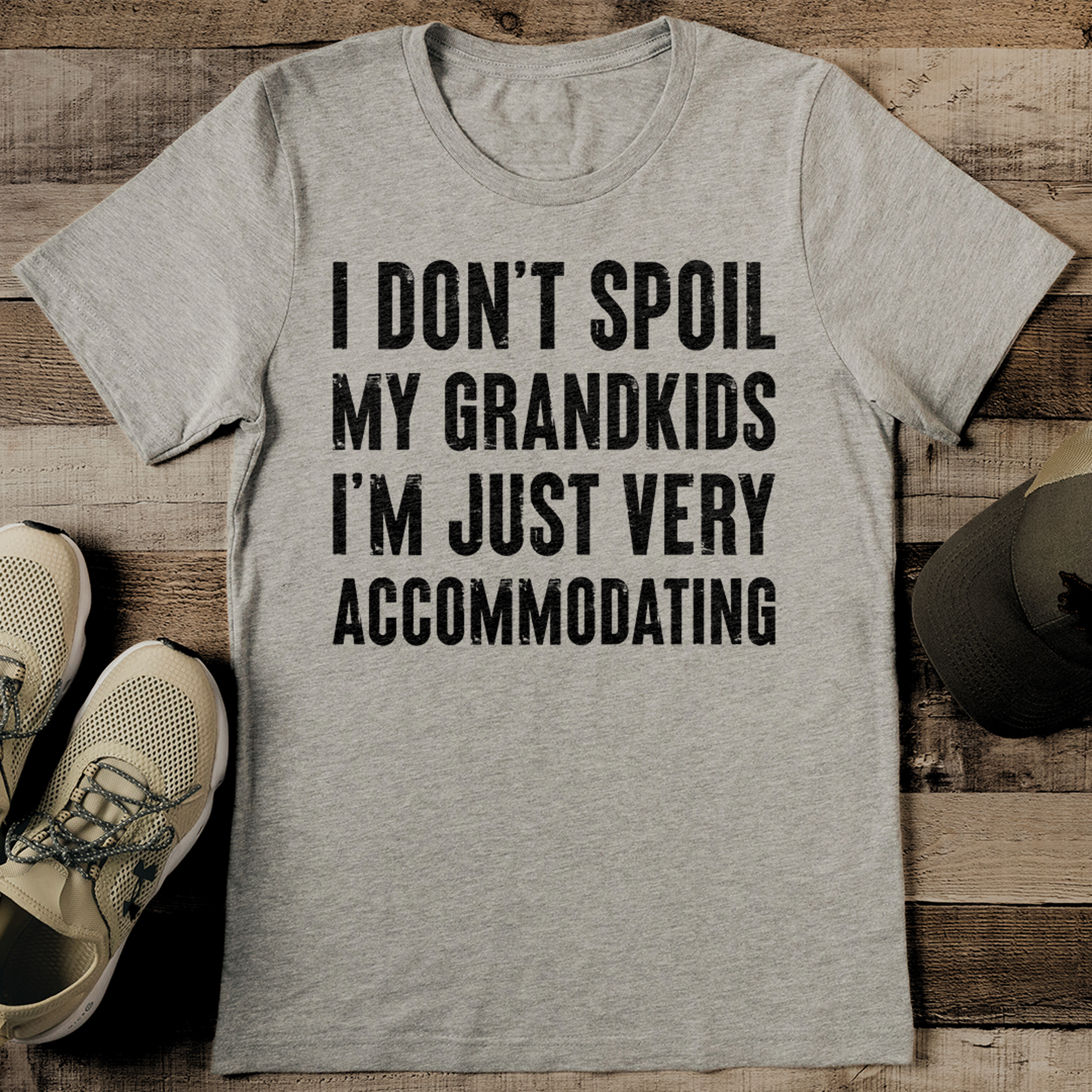 I Don't Spoil My Grandkids Tee – view 2