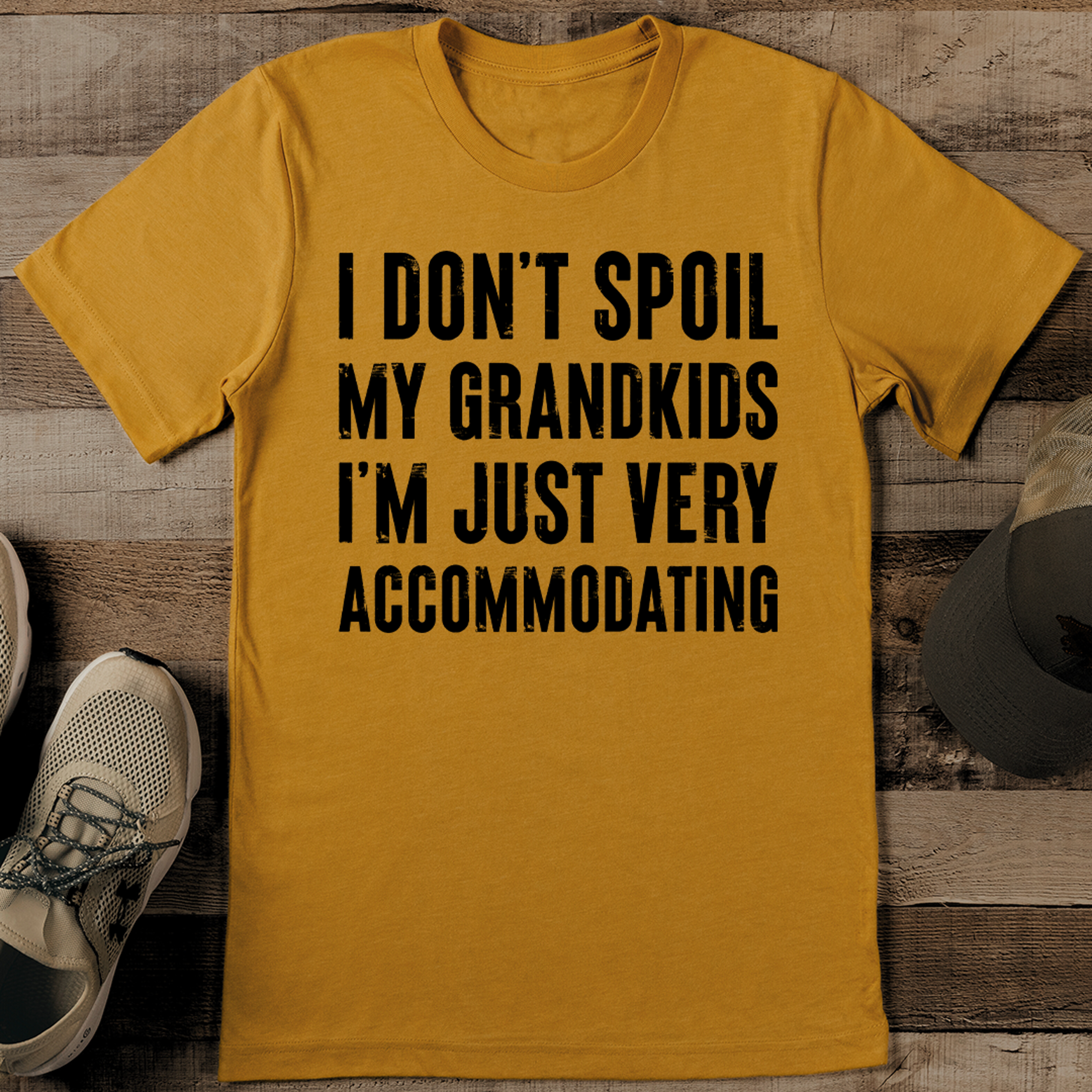 I Don't Spoil My Grandkids Tee – view 3