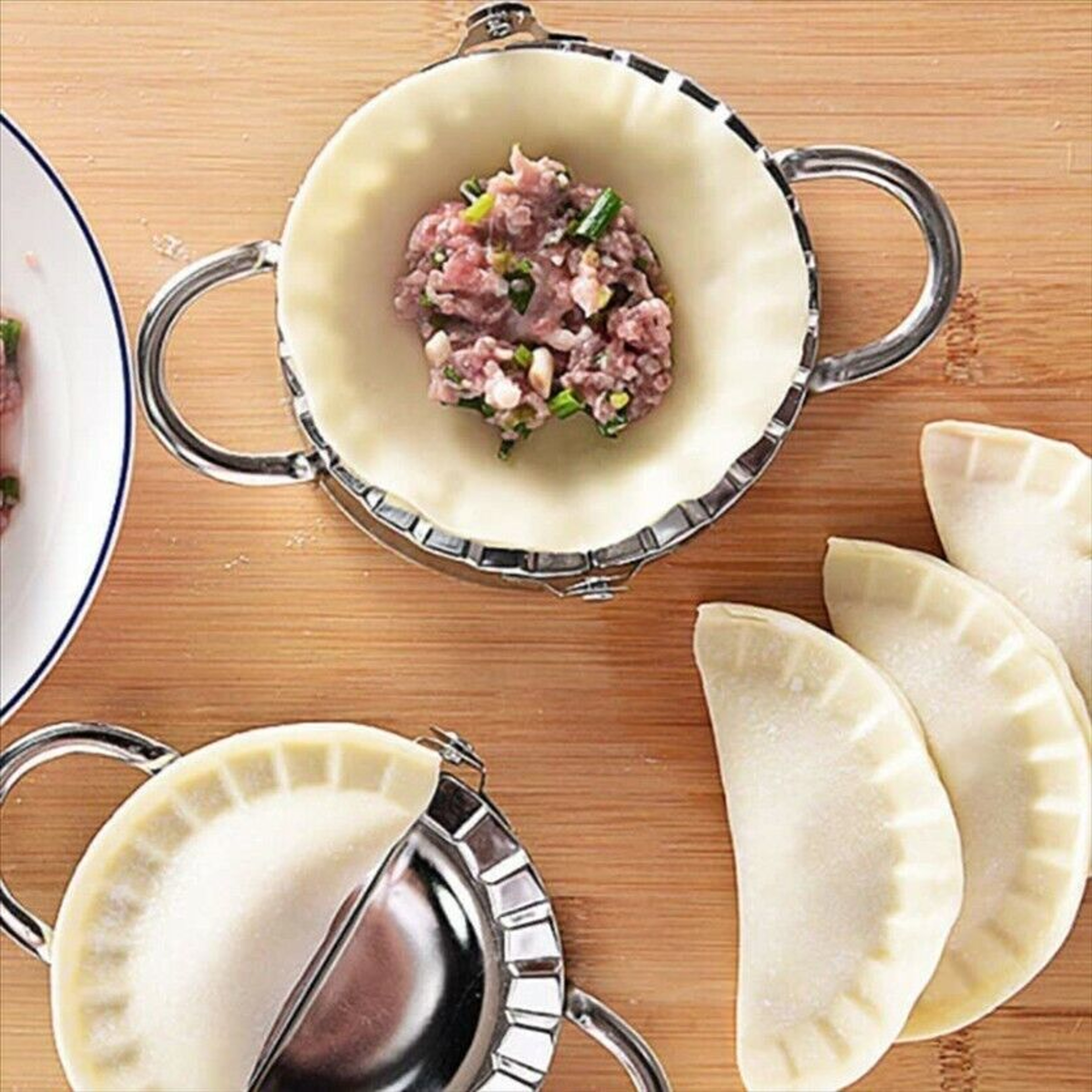 Stainless Steel Dumpling Press Mold – view 1