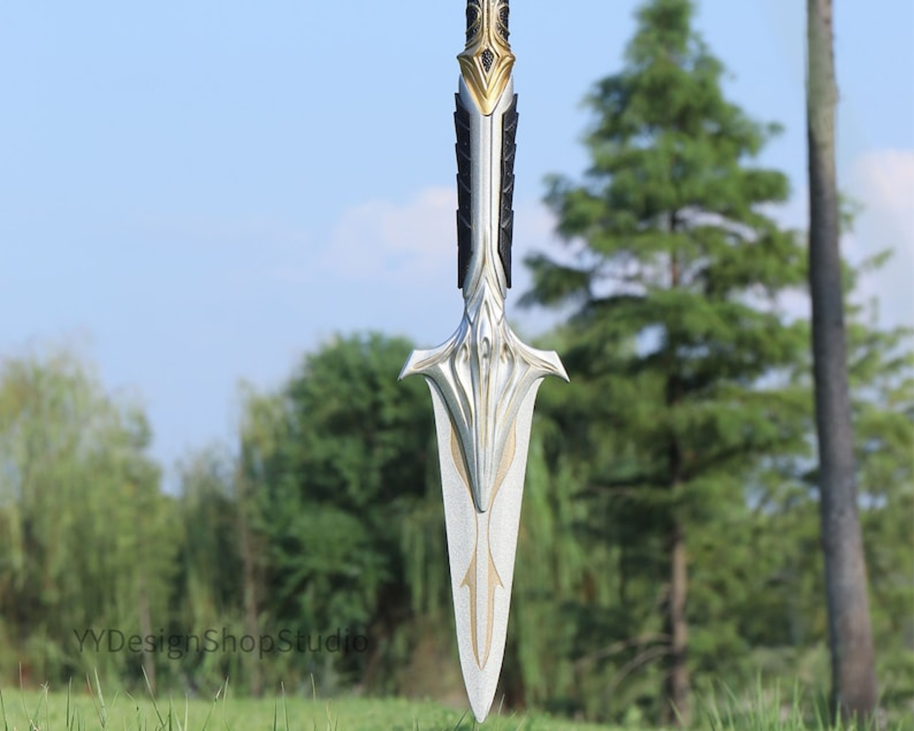 AC Odyssey, spear of Leonidas,1/1 metal prop, cosplay Leonidas, a gift to him,Highly restore props – view 6
