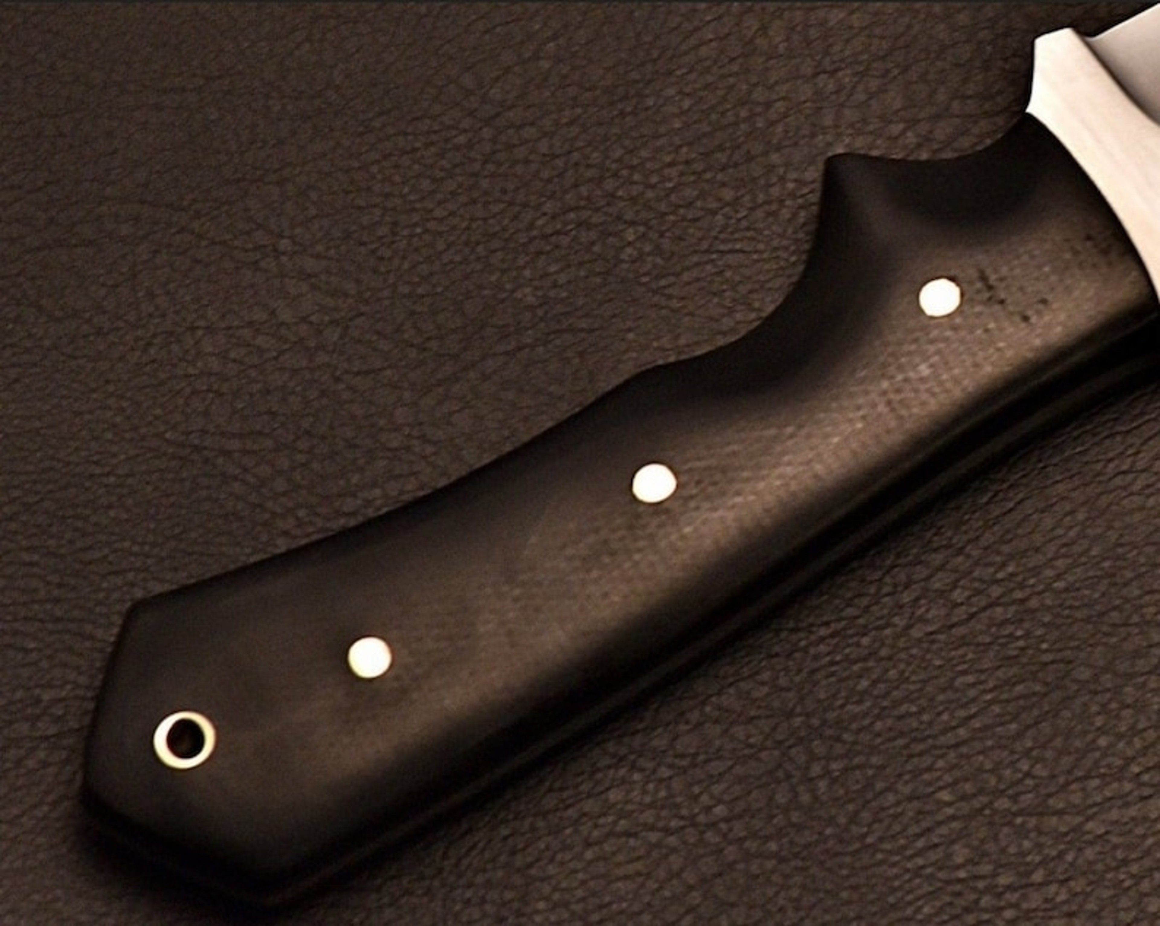 Handmade Tracker Knife 1095 Steel With Leather Sheath gift for mens – view 4