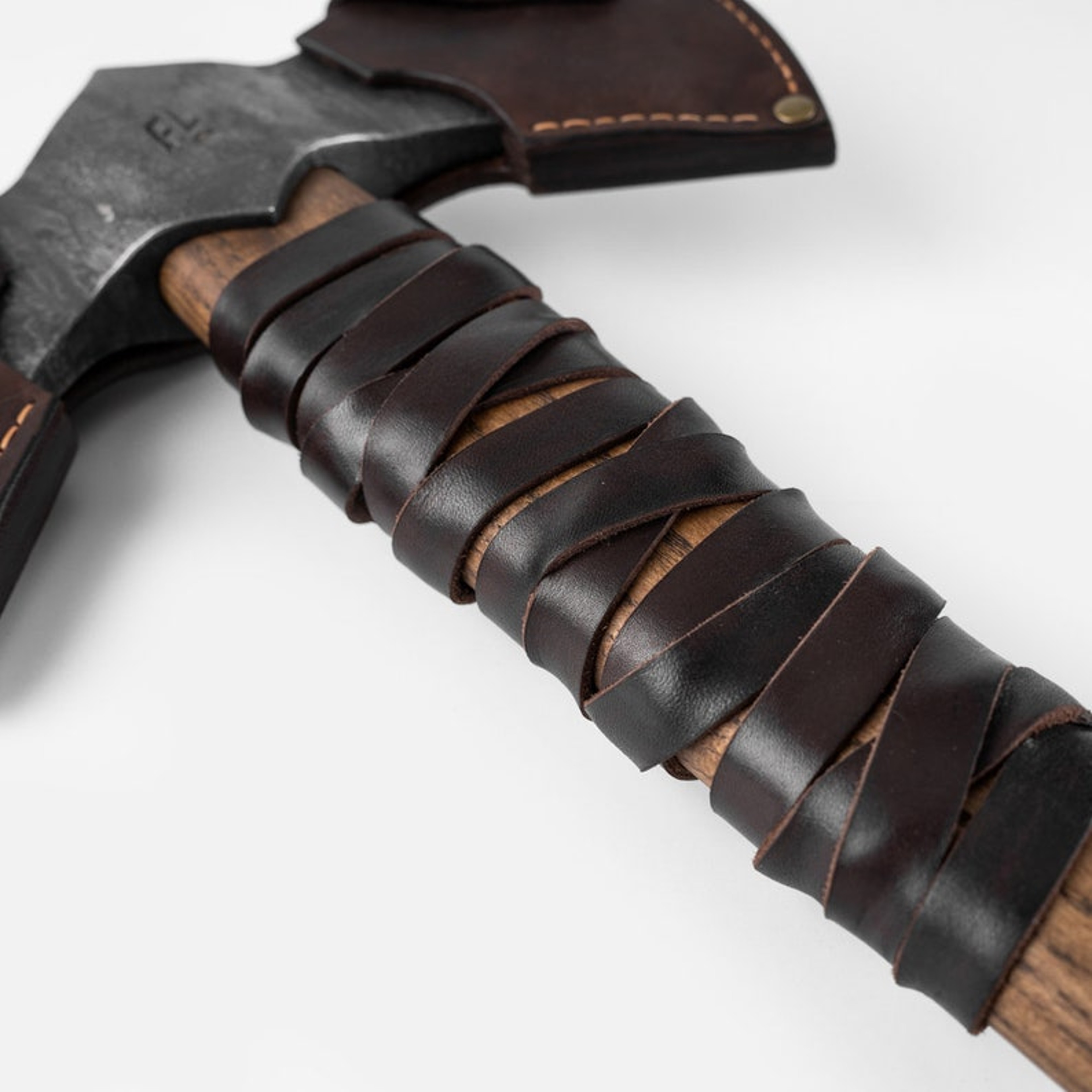 Double-Bit Axe, Hand-Forged From One Piece of Metal, Felling, Double Bit, Two-Handed Axe, Hand-Forged Axe, Double-Bit Ha – view 7